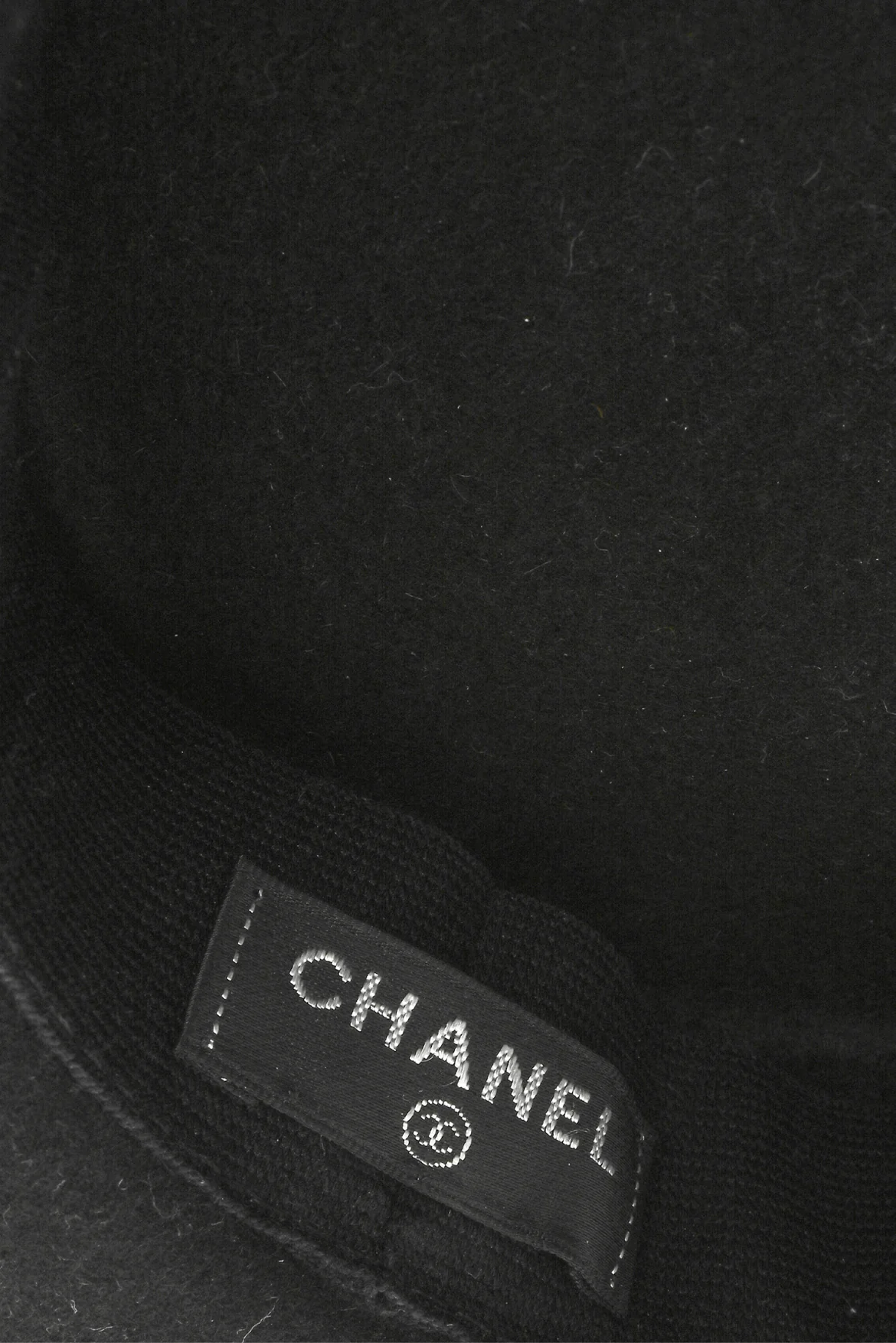 Chanel Size OS Rabbit Hair Flat Top Hat - Image 5