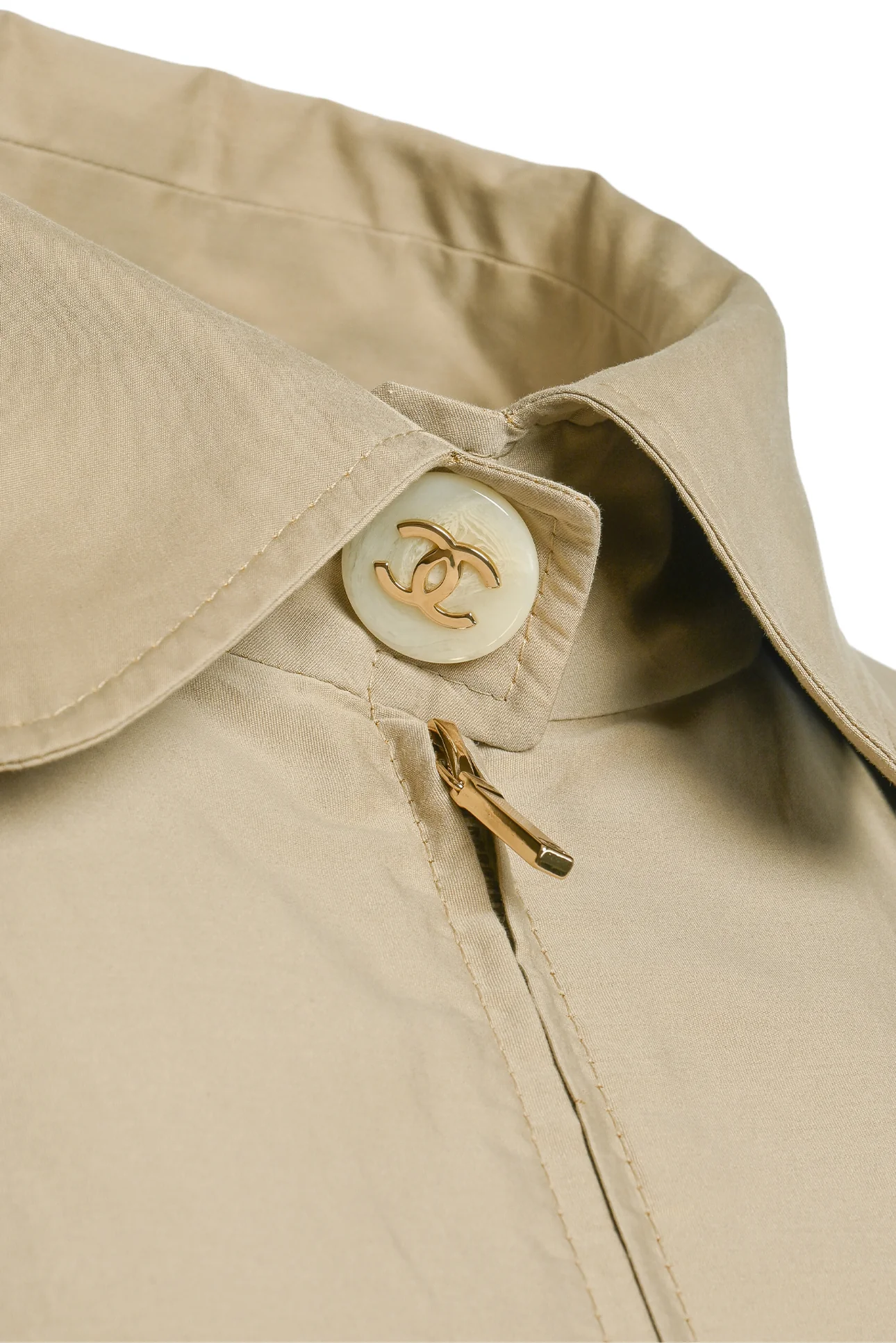 Chanel Size XL Trench Coat - Image 3