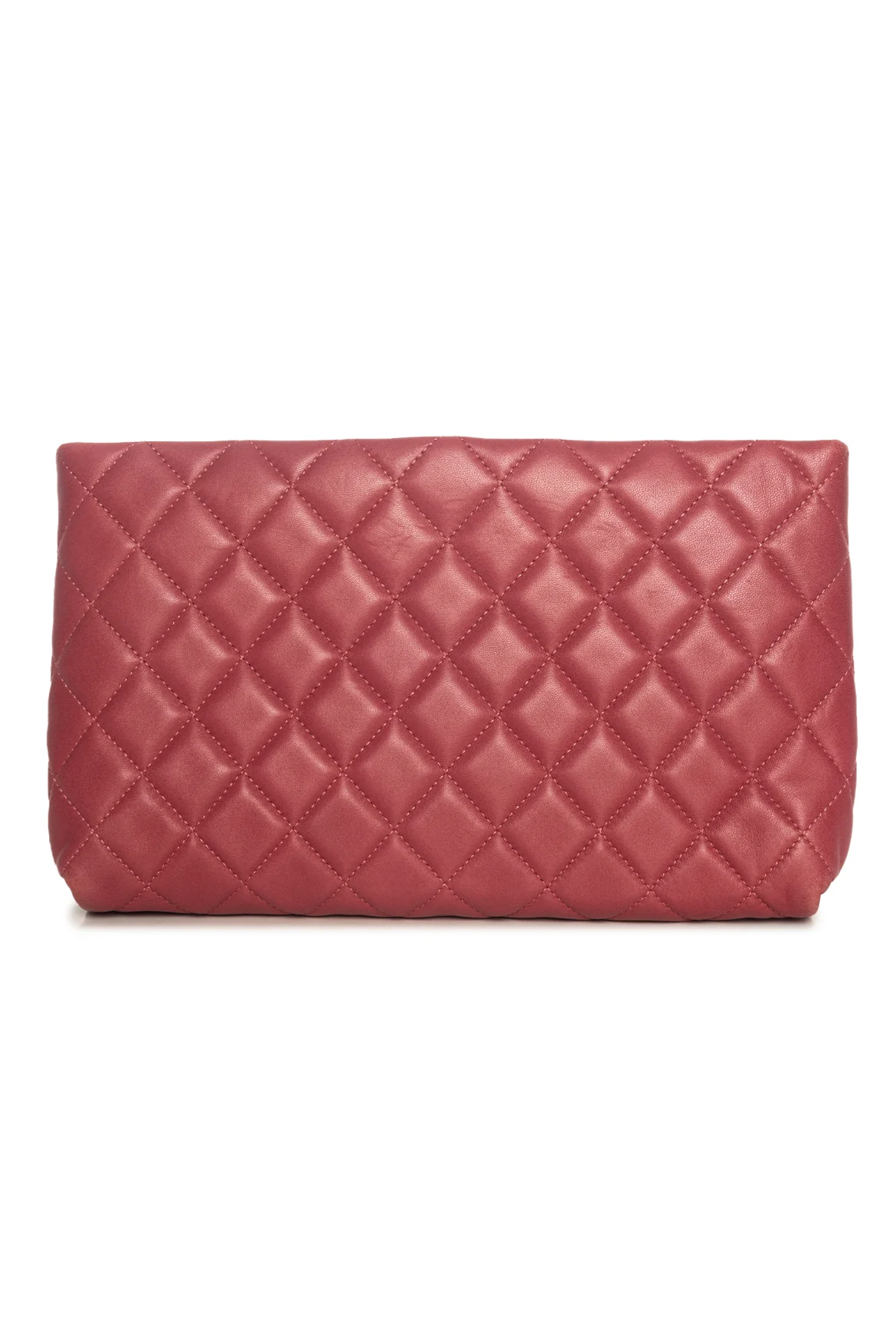 Chanel Square Timeless Quilted Clutch