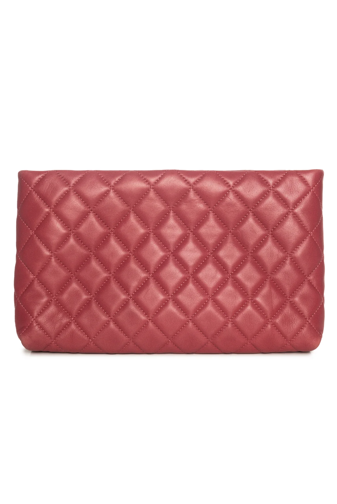 Chanel Square Timeless Quilted Clutch - Image 3