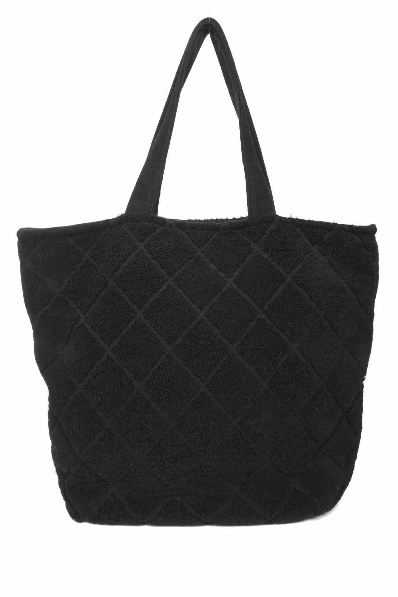 Chanel Terry Cloth CC Beach Towel Tote - Image 3