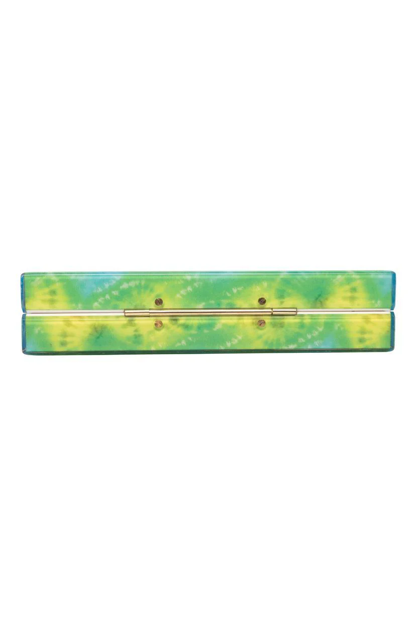 Charlotte Olympia Rainbow Tie-Dye Pandora Clutch - Image 4
