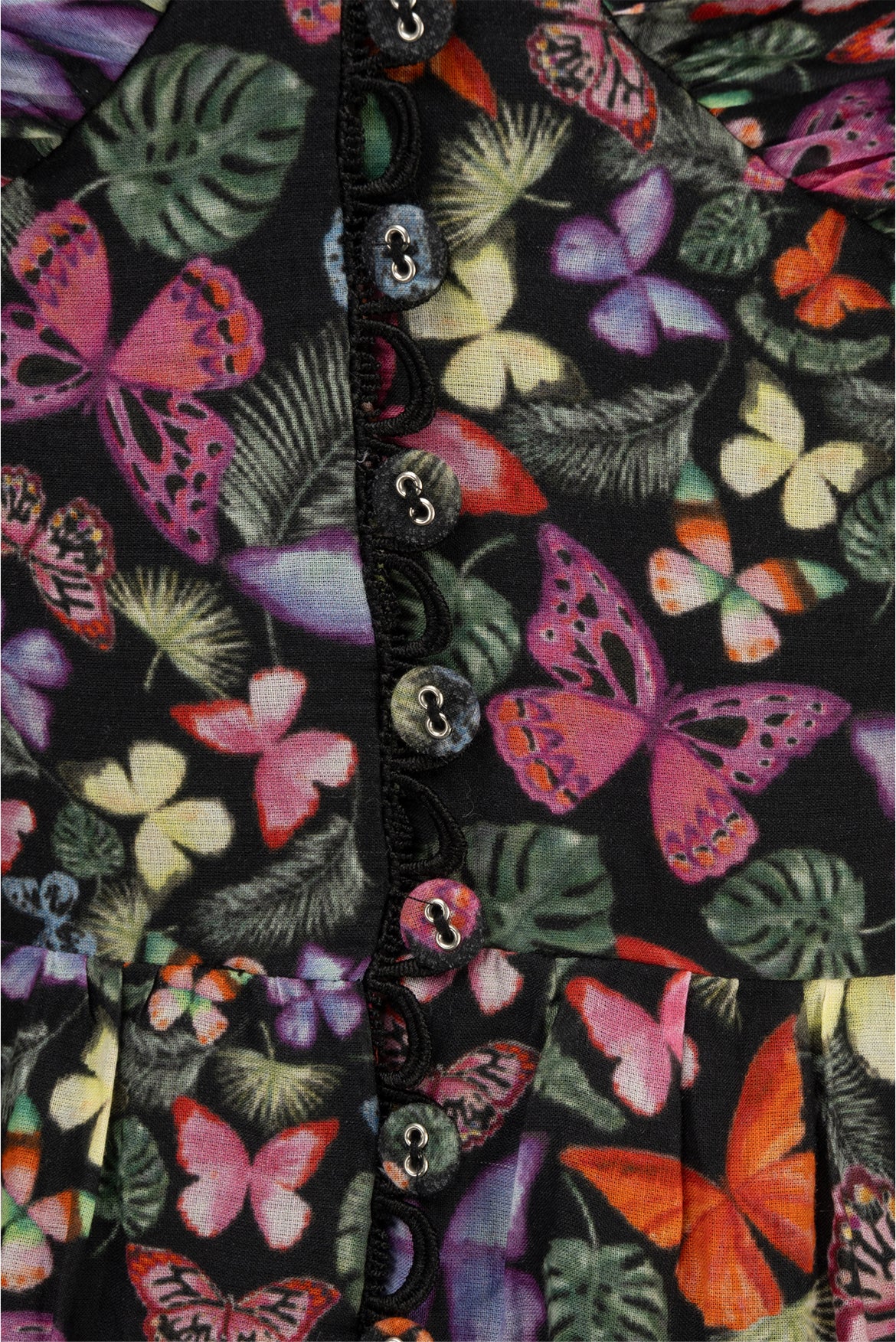 Charo Ruiz Size S Butterfly Mini Dress - Image 3