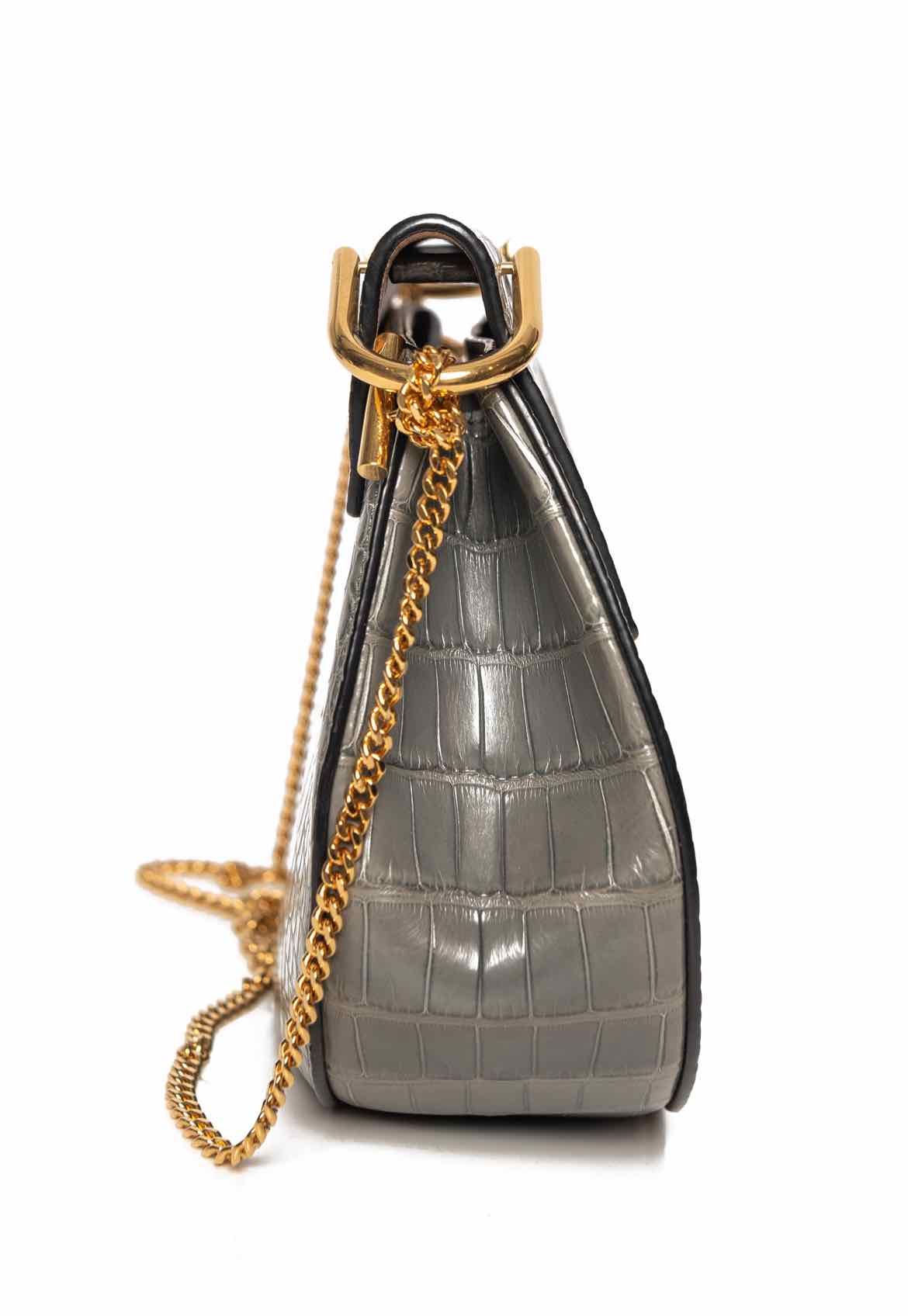 Chloe Alligator Drew Crossbody - Image 2