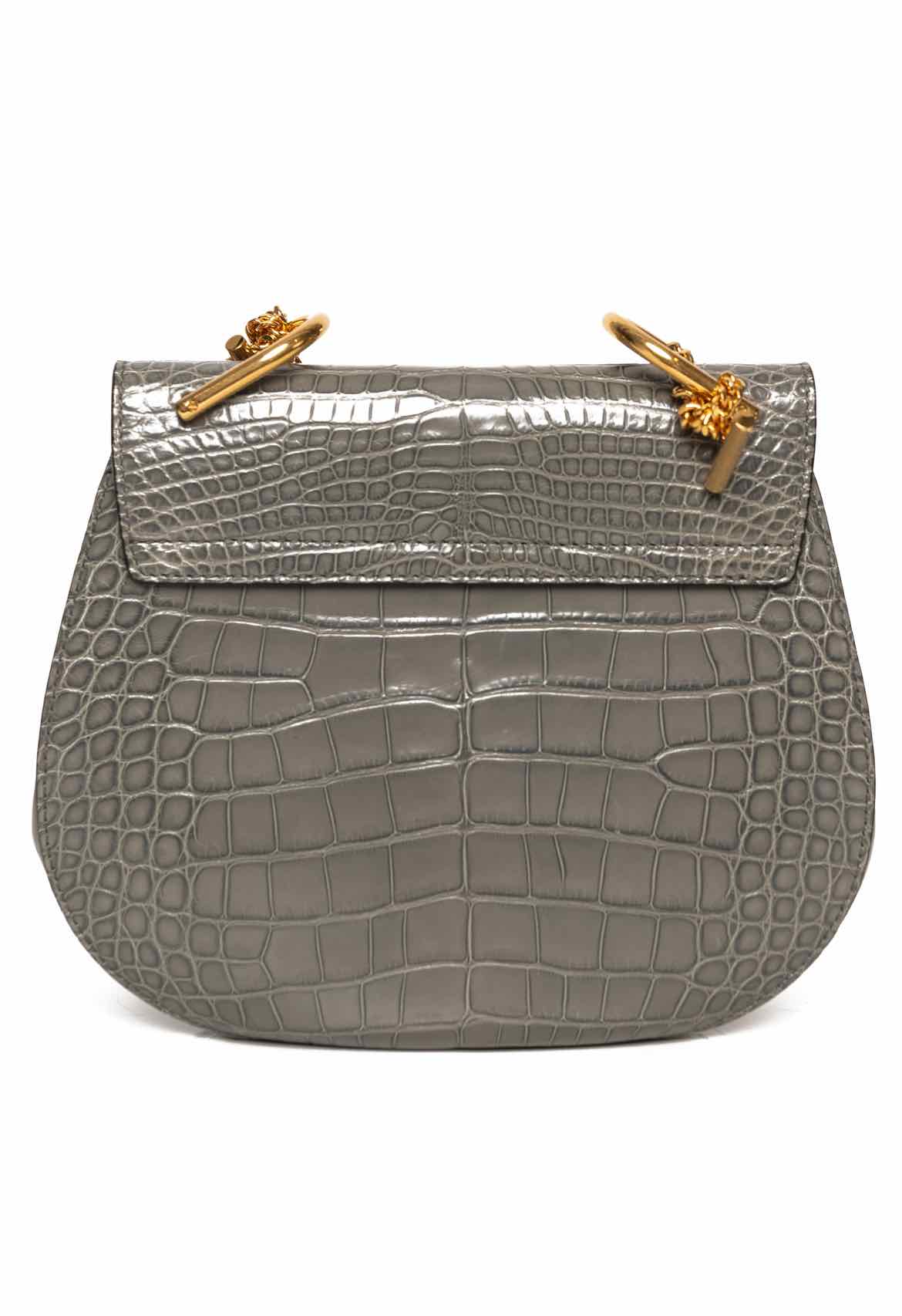 Chloe Alligator Drew Crossbody - Image 3