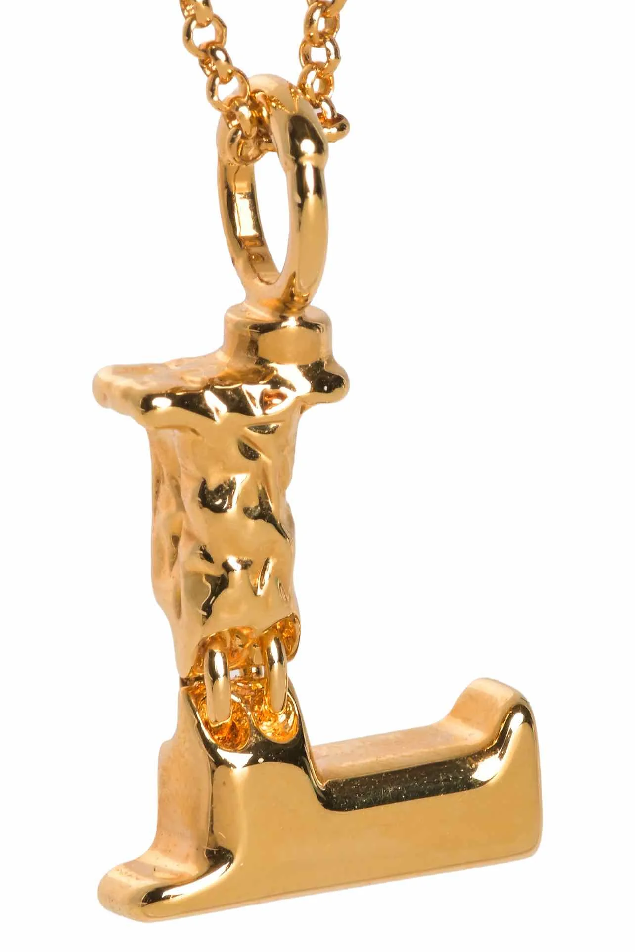 Chloe Alphabet "L" Necklace - Image 3