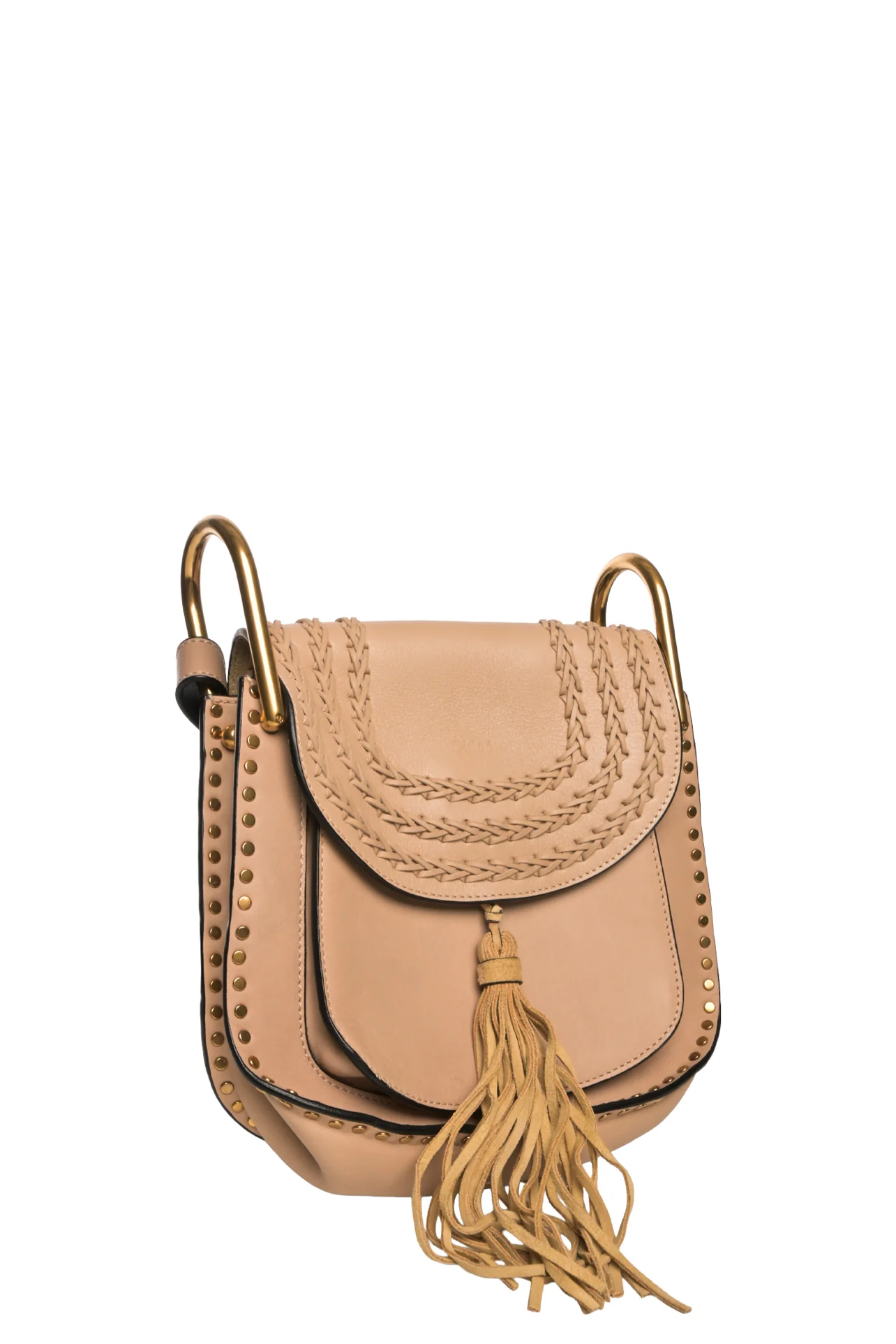 Chloe Braided Leather Hudson Crossbody - Image 2
