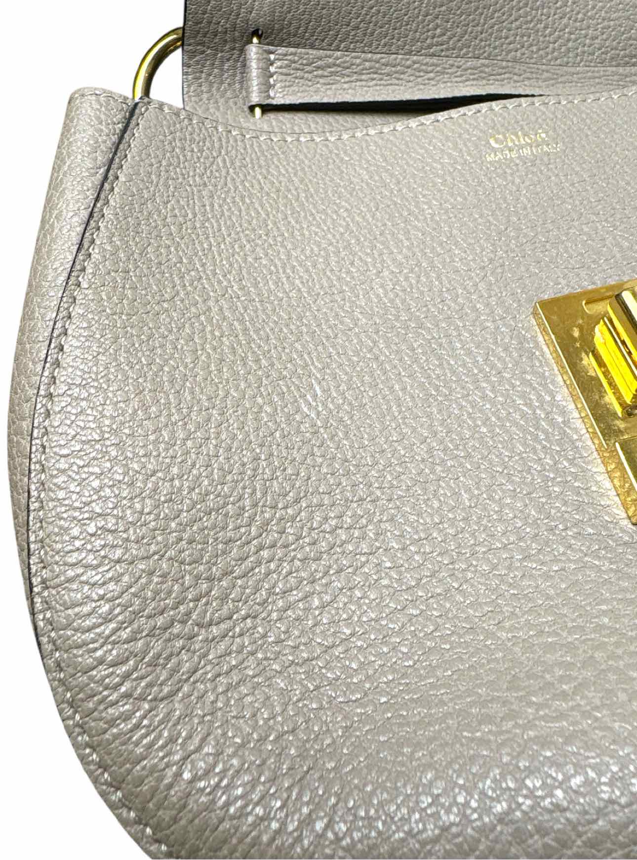 Chloe Drew Medium Leather Crossbody  Purse - Image 9