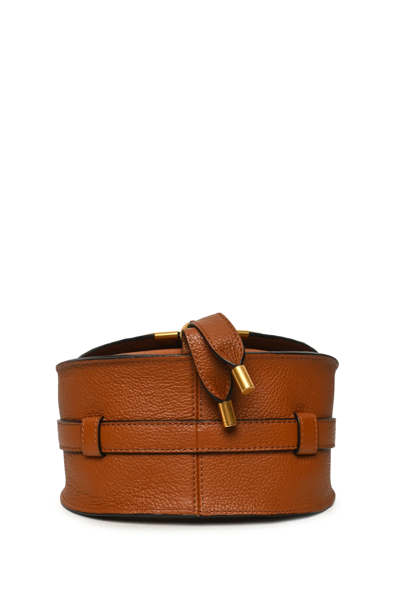 Chloe Marcie Small Studded Saddle Bag - Image 4