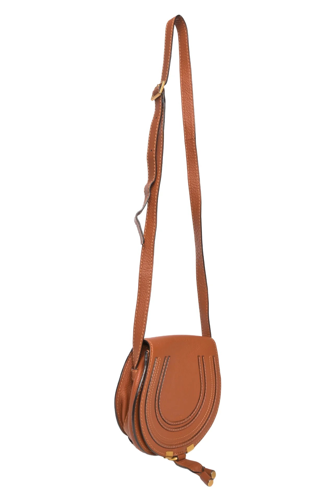 Chloe Mini Marcie Saddle Crossbody - Image 5