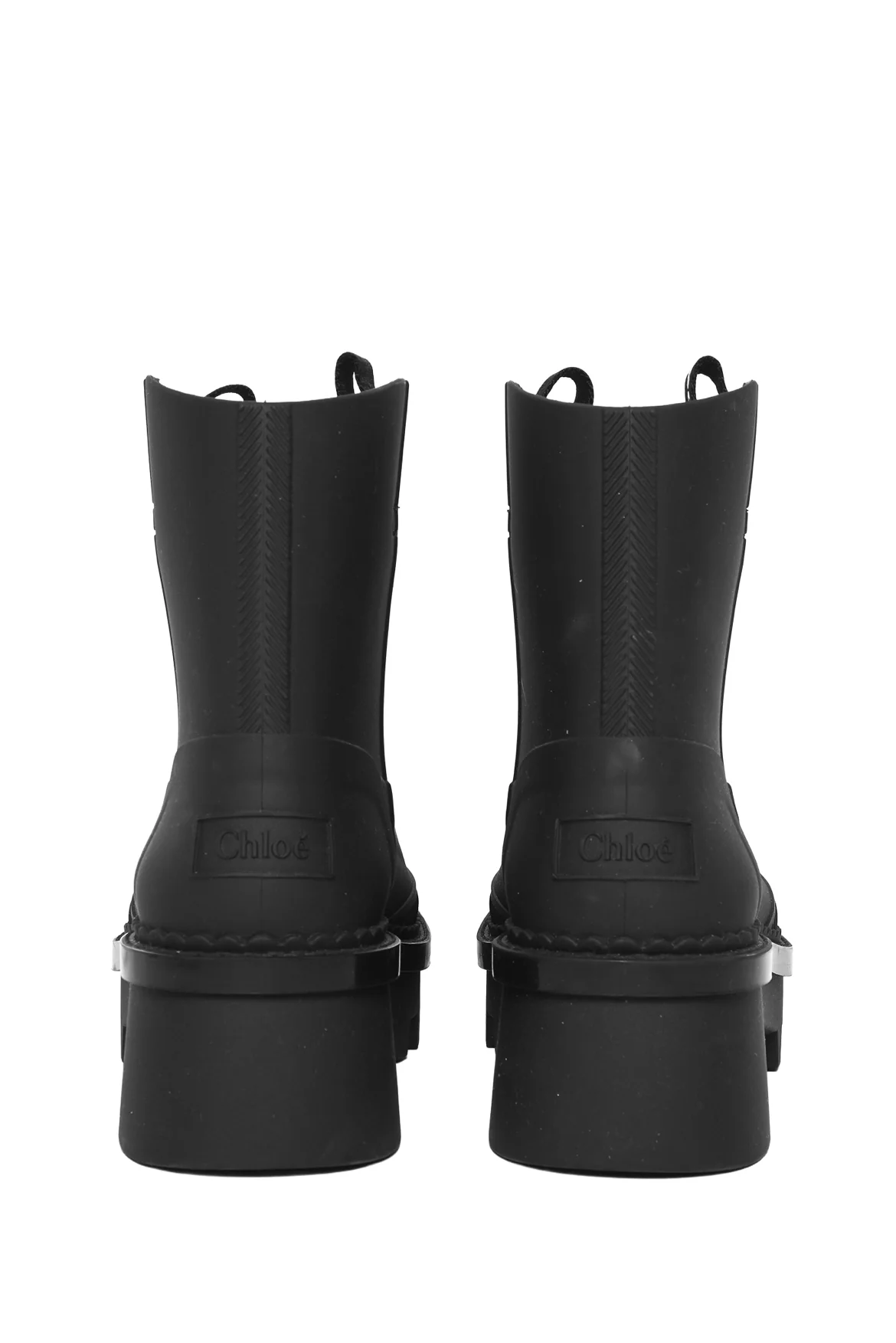 Chloe Size 35 Raina Rain Ankle Boots - Image 4