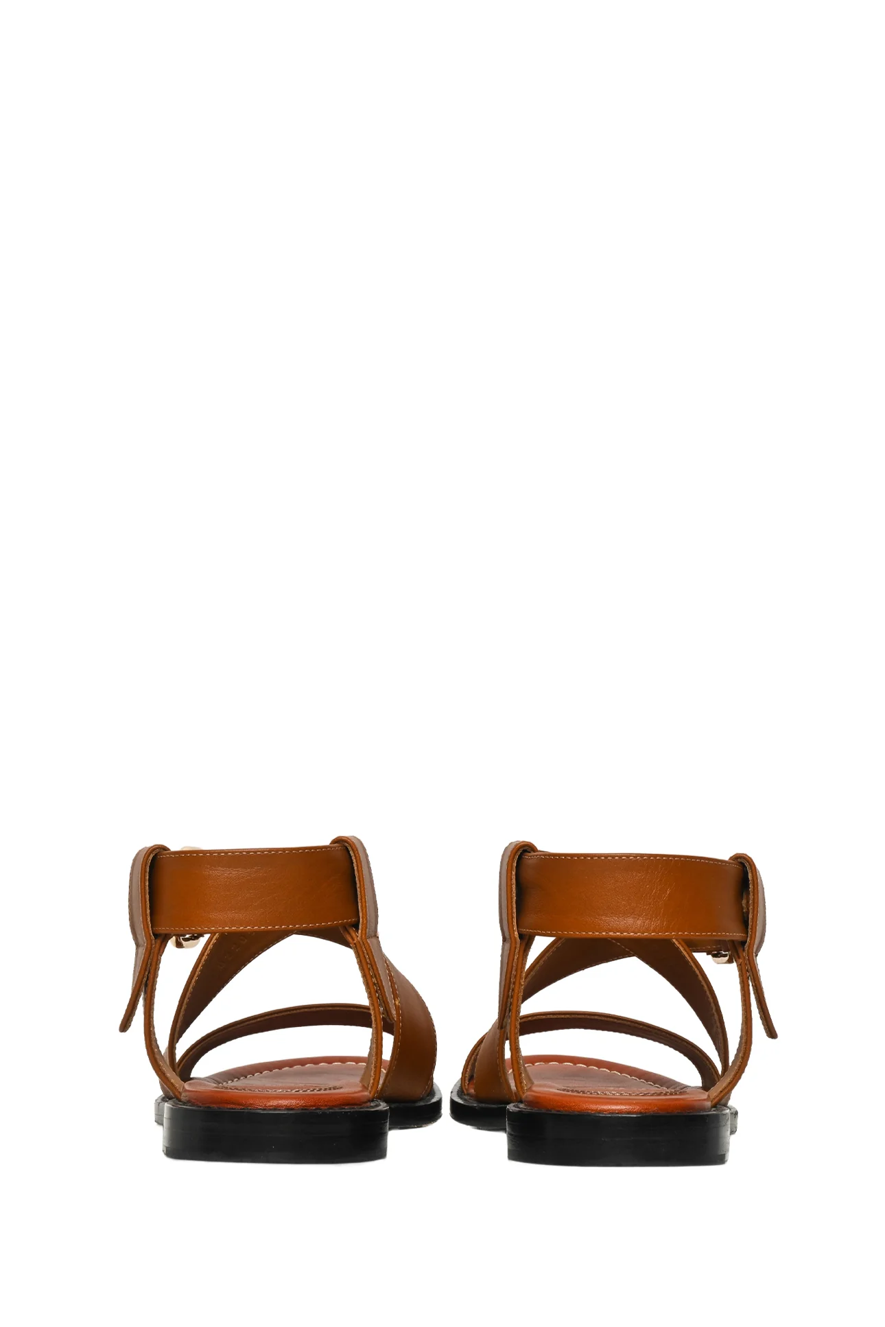 Chloe Size 36.5 Strappy Leather Sandals - Image 4