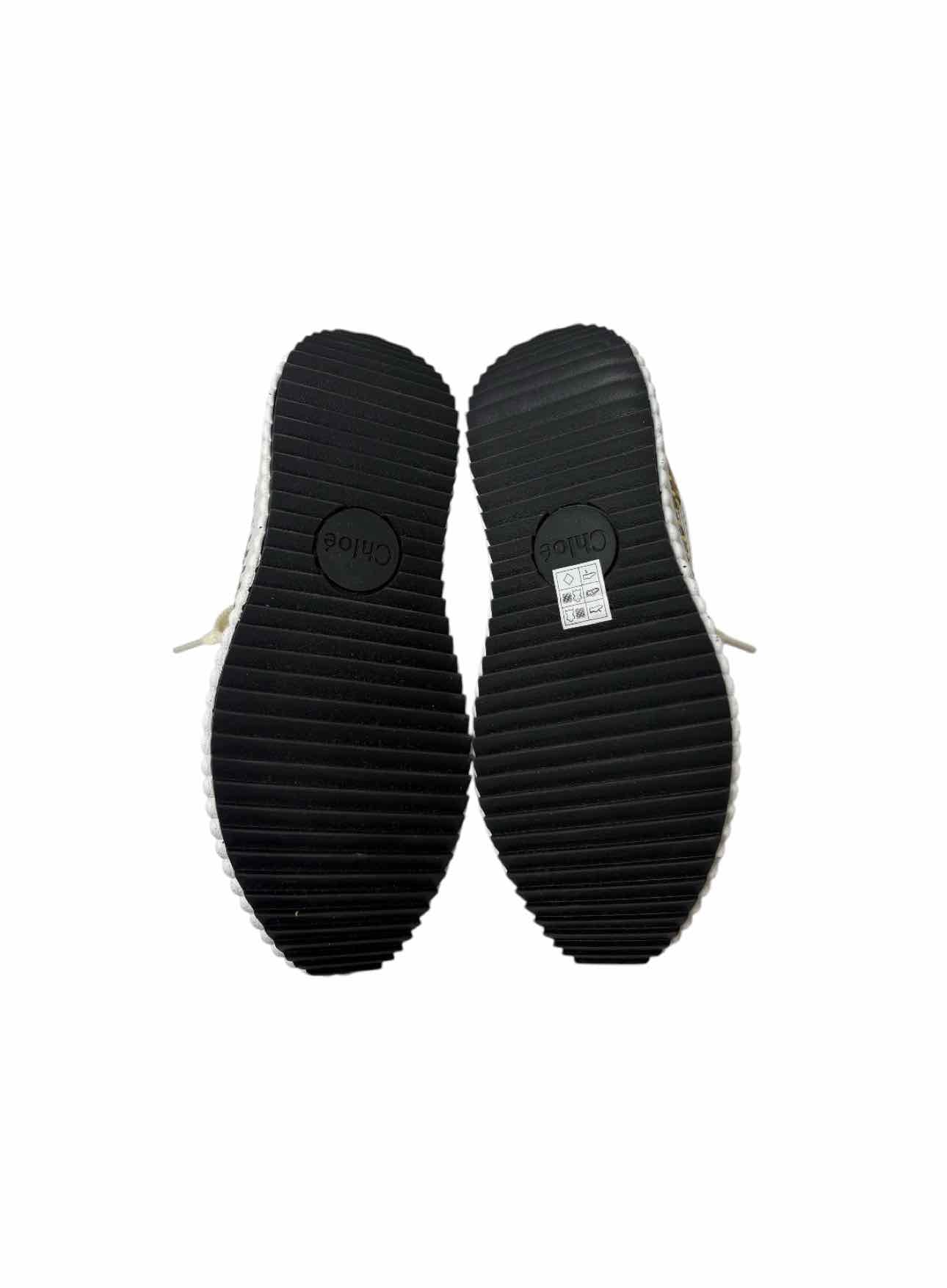 Chloe Size 37 Nama Recycled Mesh Fabric Sneaker - Image 5