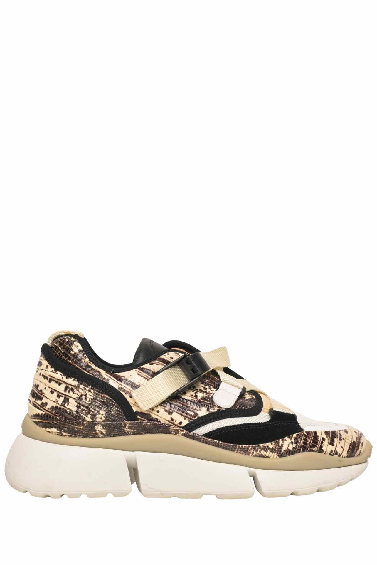Chloe Size 38 Sonnie Low Top Sneaker