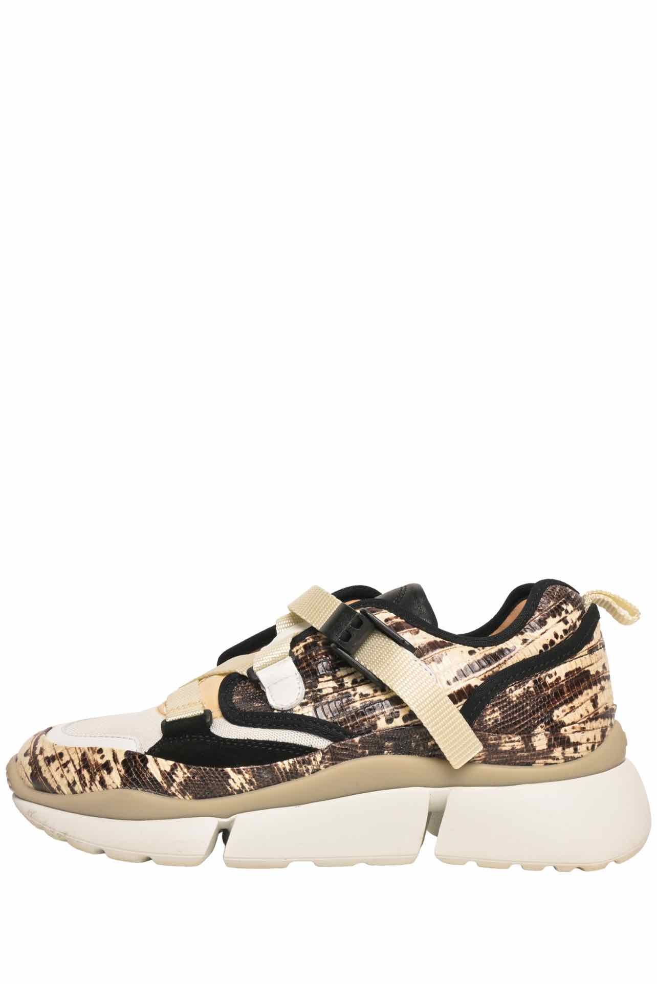Chloe Size 38 Sonnie Low Top Sneaker - Image 3