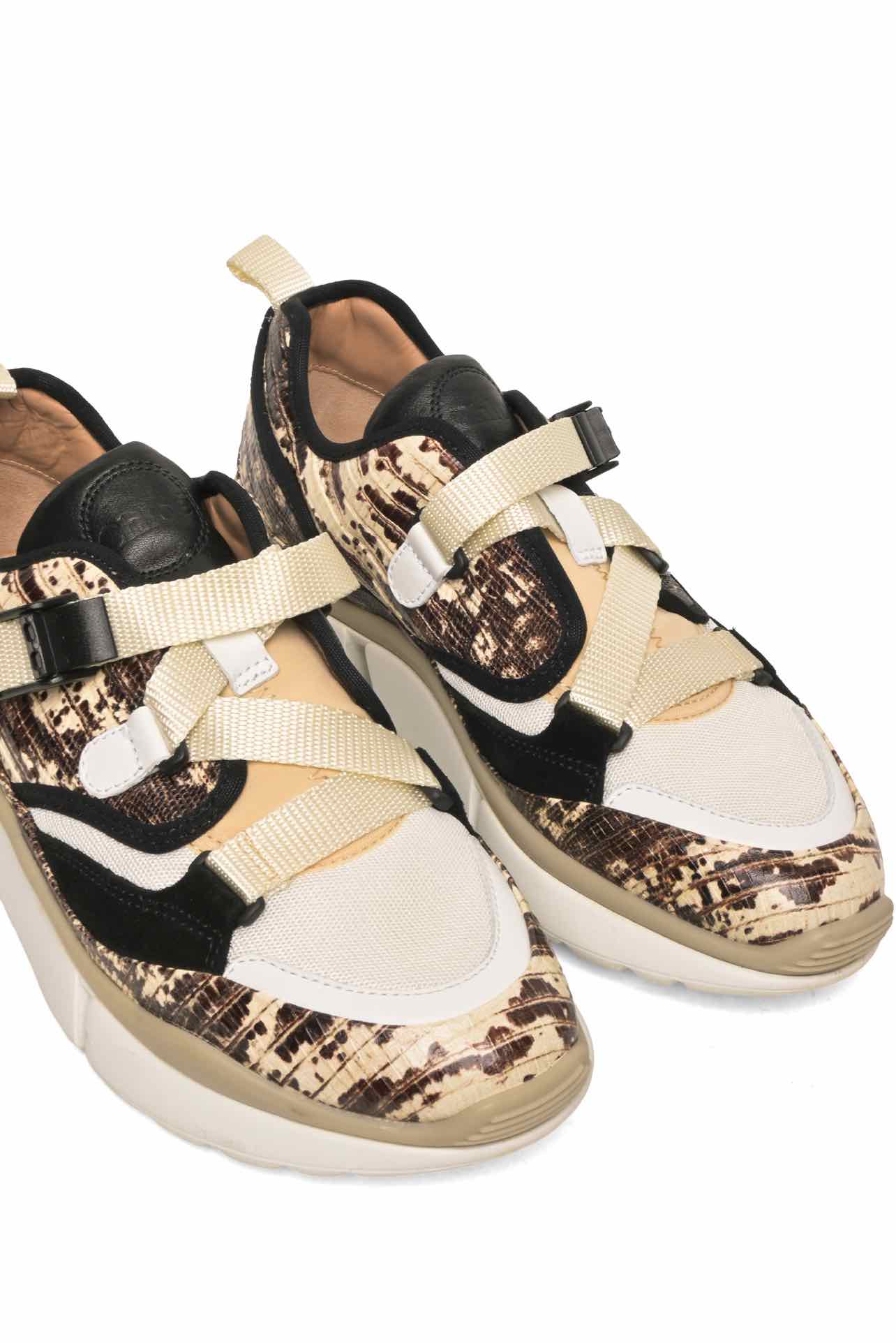 Chloe Size 38 Sonnie Low Top Sneaker - Image 4