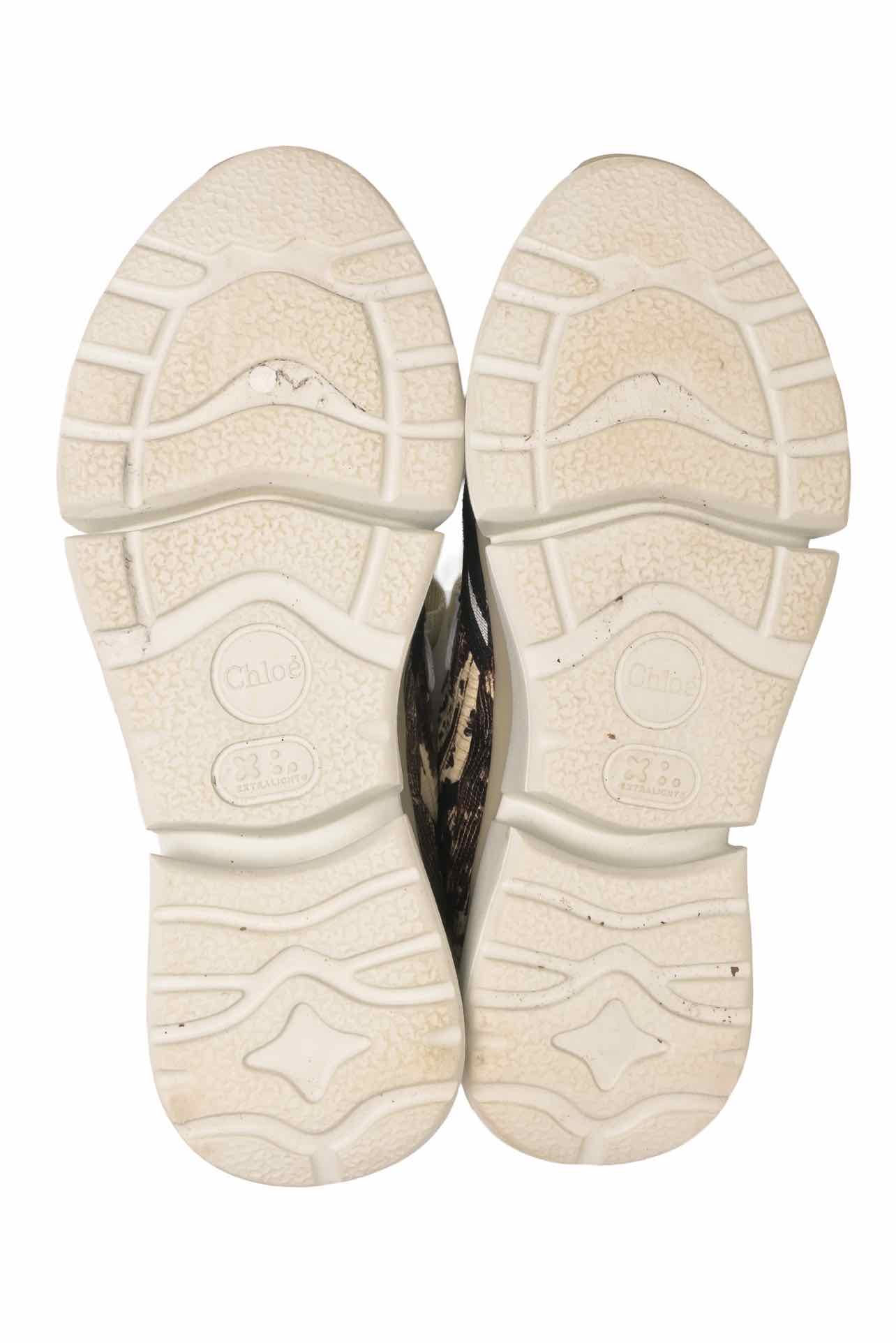 Chloe Size 38 Sonnie Low Top Sneaker - Image 6