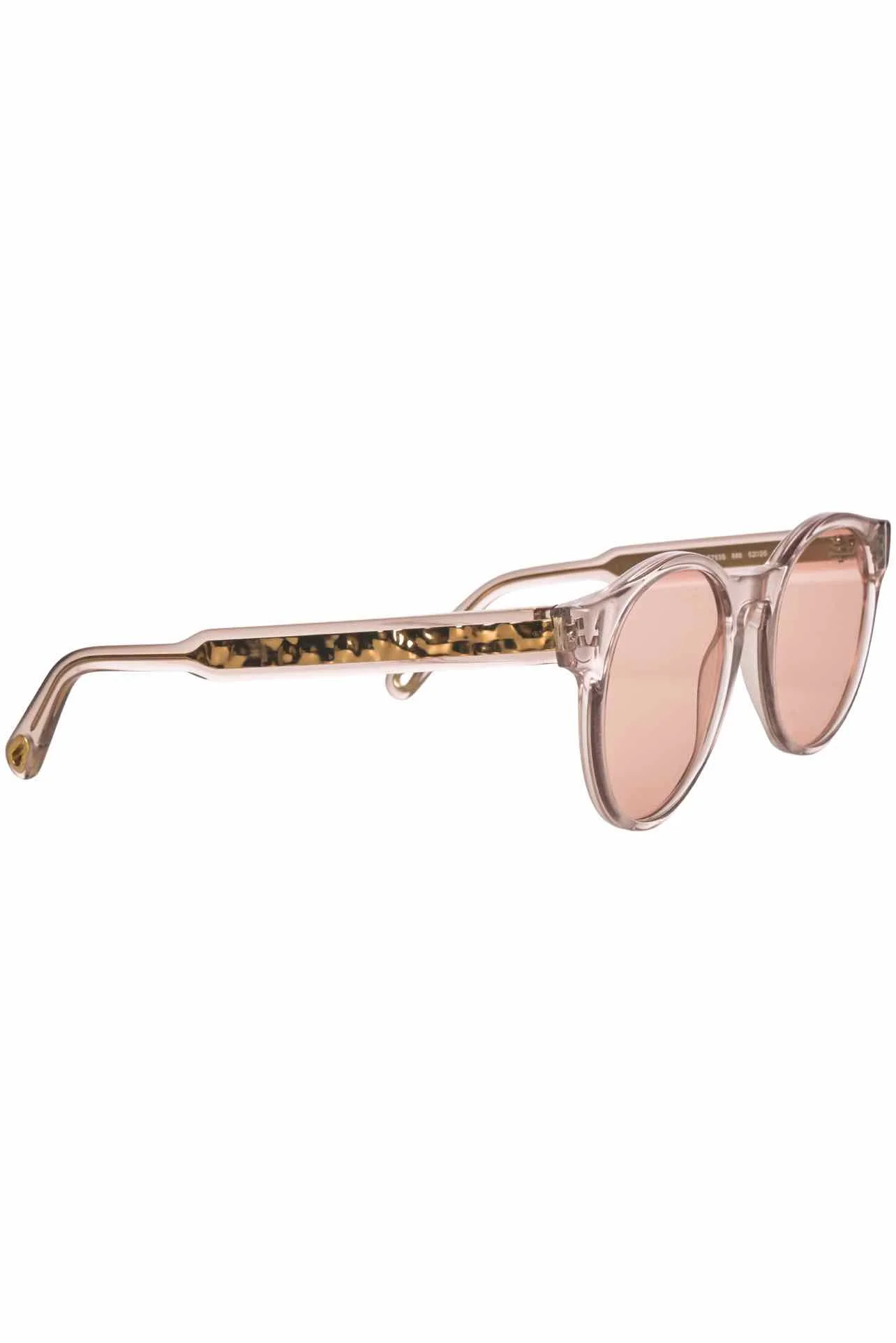 Chloe Size Pink transparent Glasses - Image 2
