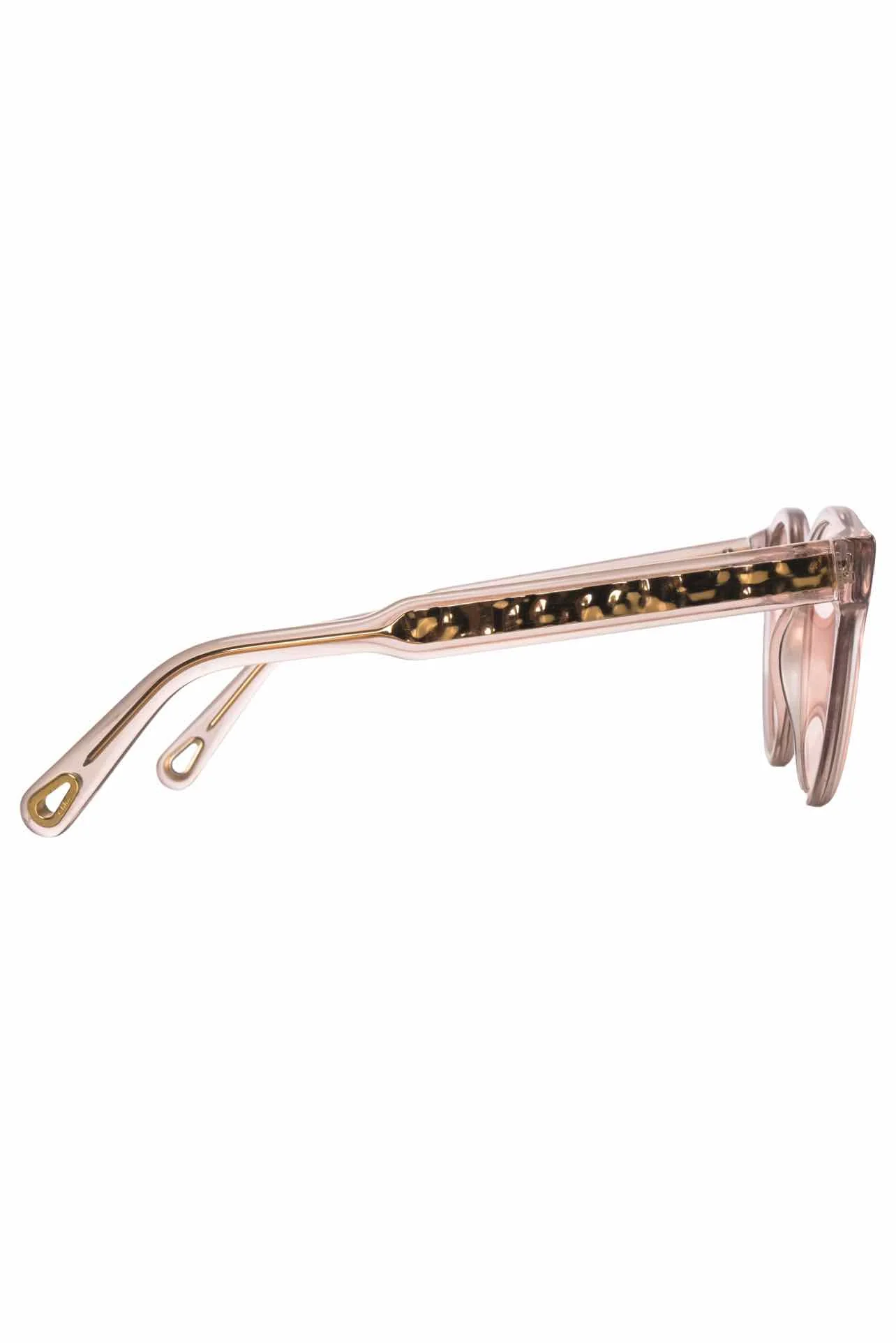 Chloe Size Pink transparent Glasses - Image 3