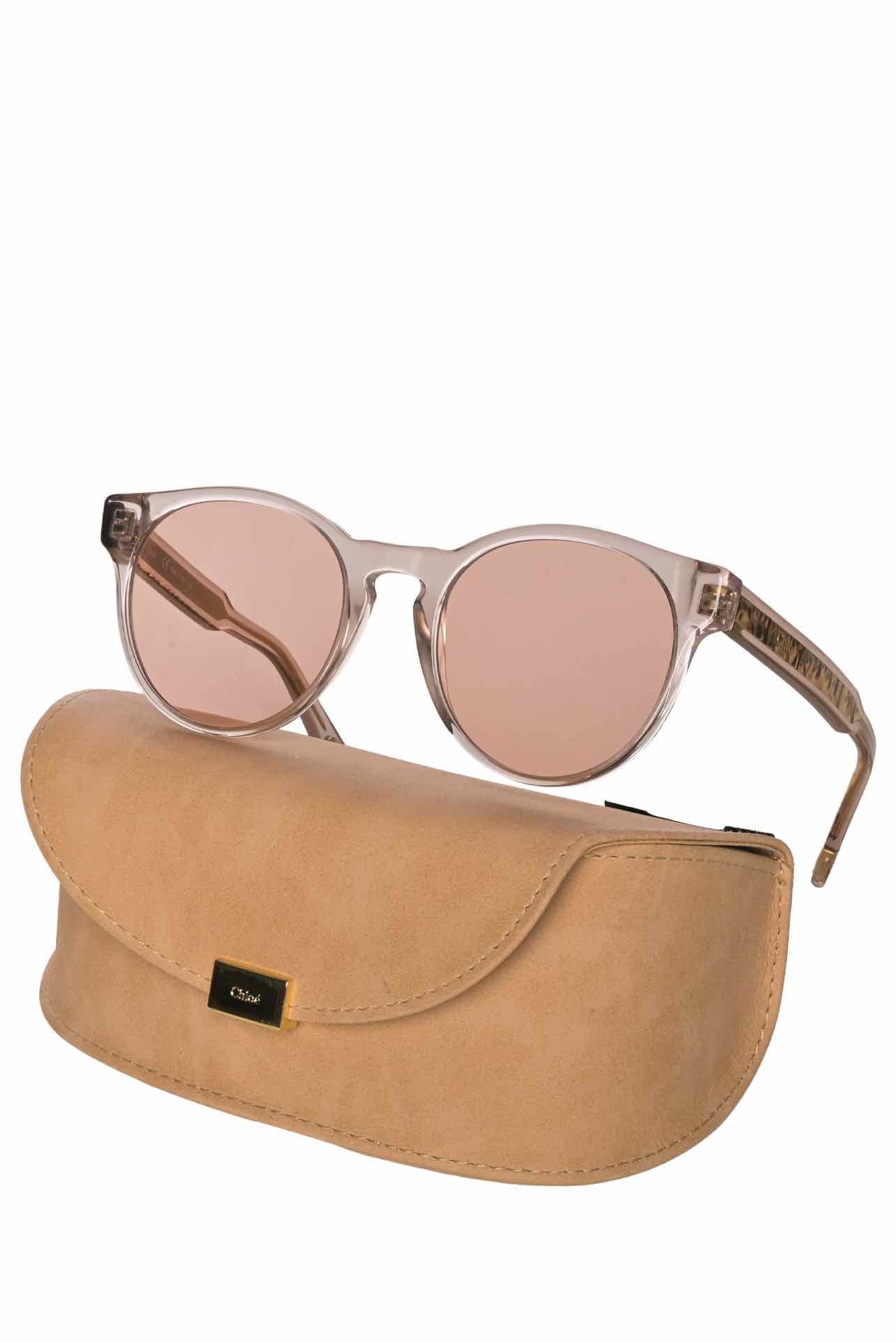 Chloe Size Pink transparent Glasses - Image 5