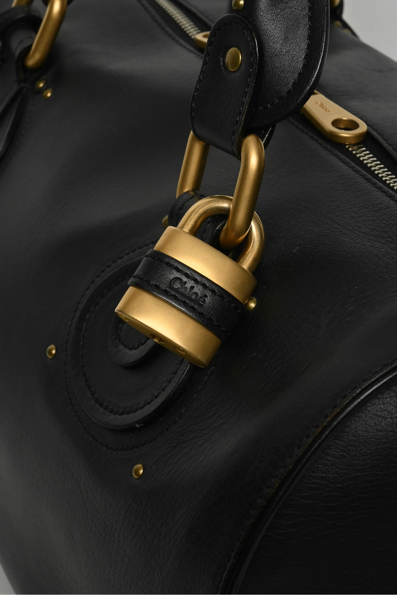 Chloe Smooth Leather Aurore Duffle Bag - Image 6