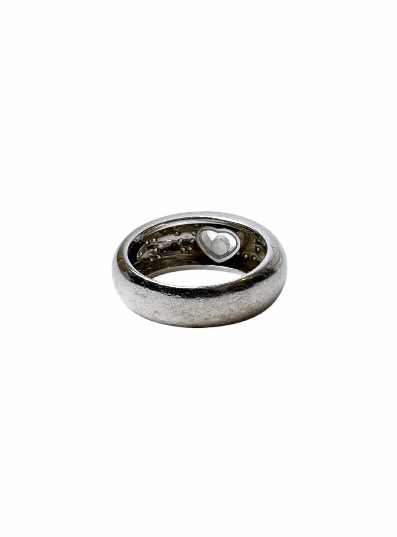 Chopard Size 7 Happy Diamond Love  Domed Ring - Image 2