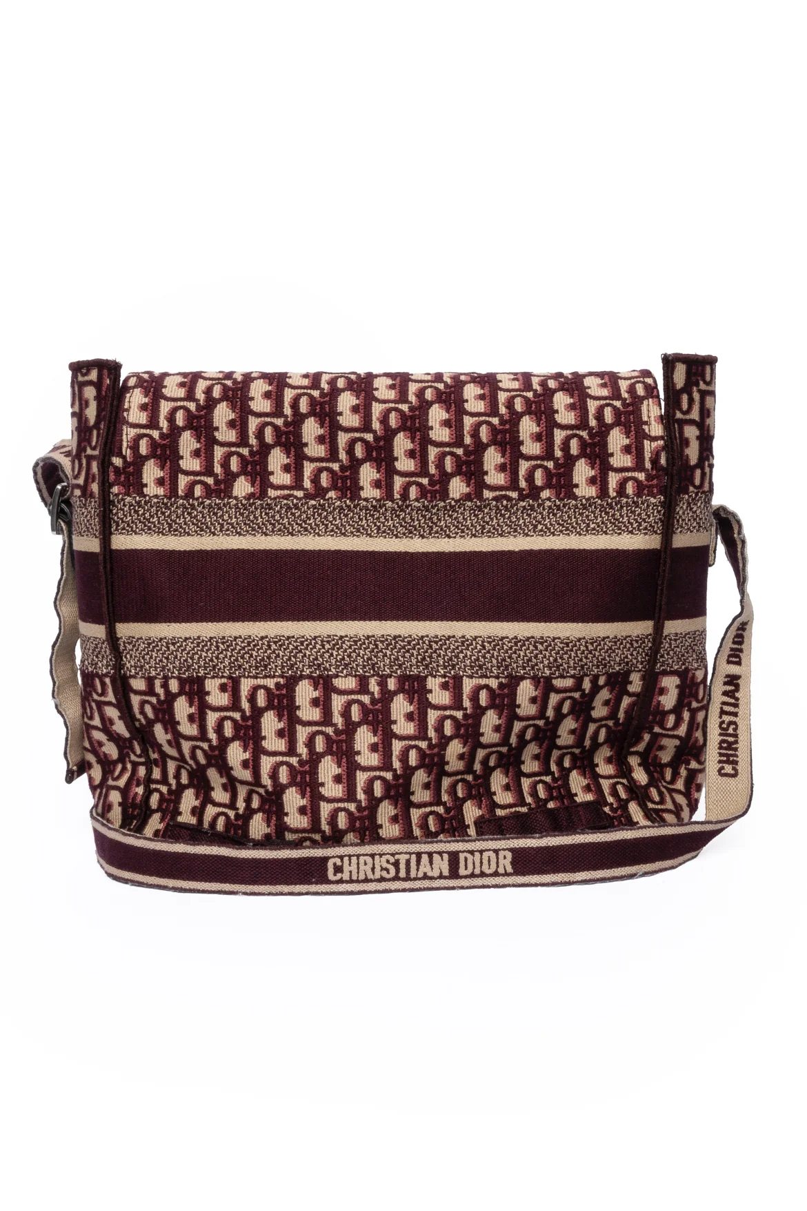 Christian Dior 2019 Oblique Jacquard DiorCamp Crossbody Messenger Bag - Image 3