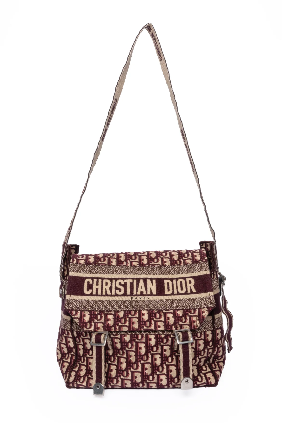 Christian Dior 2019 Oblique Jacquard DiorCamp Crossbody Messenger Bag - Image 6