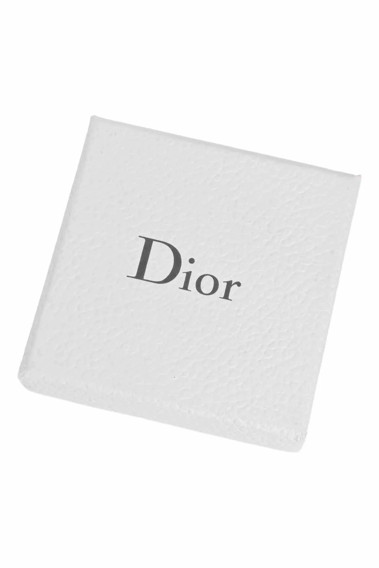 Christian Dior Double Chain Crystal CD Round Pendant Necklace - Image 3