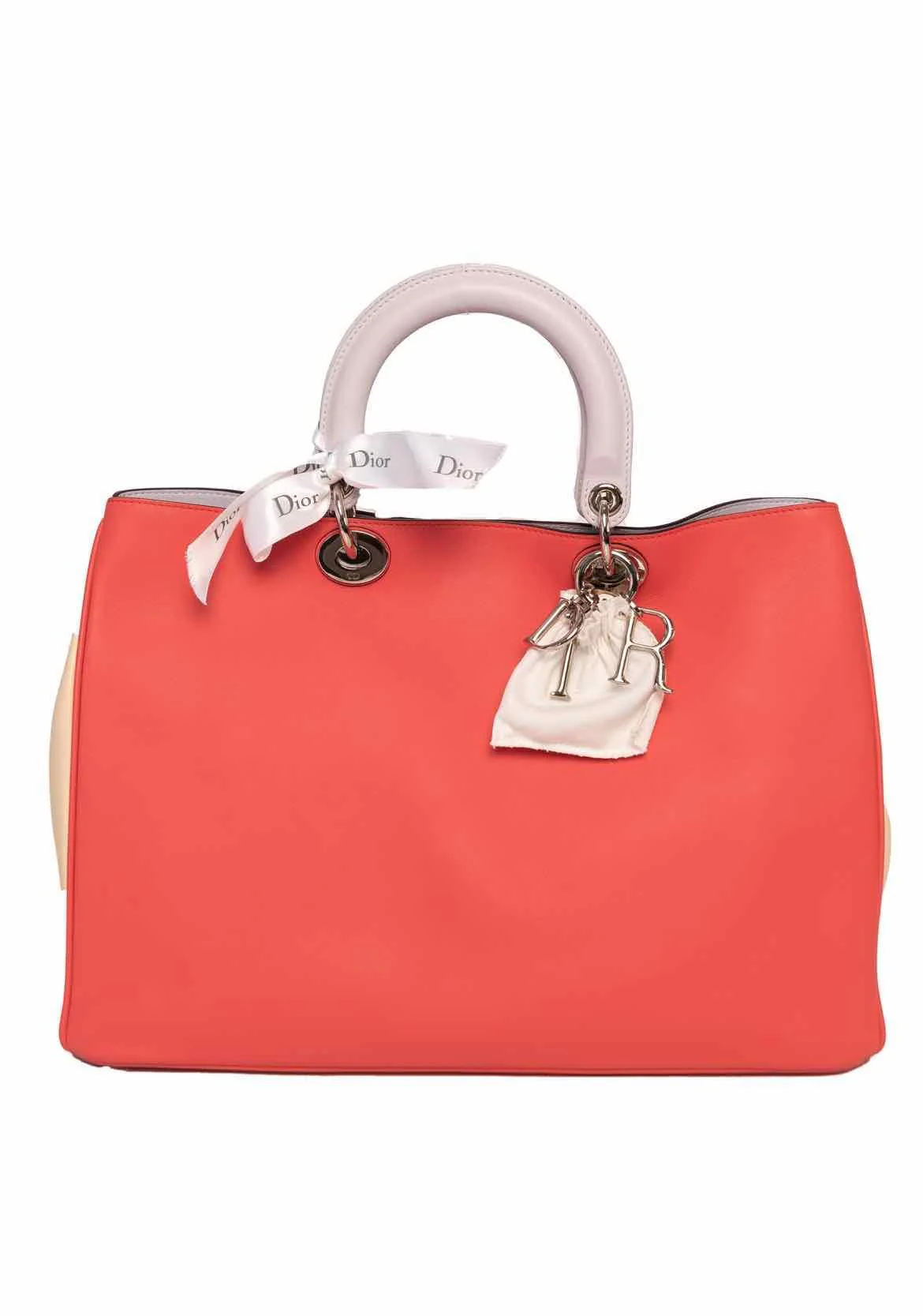Christian Dior Large Tricolor Diorissimo Tote