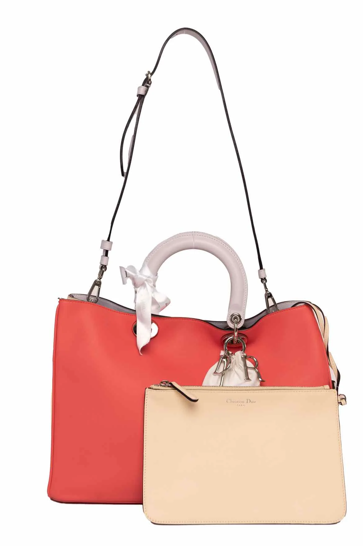 Christian Dior Large Tricolor Diorissimo Tote - Image 6
