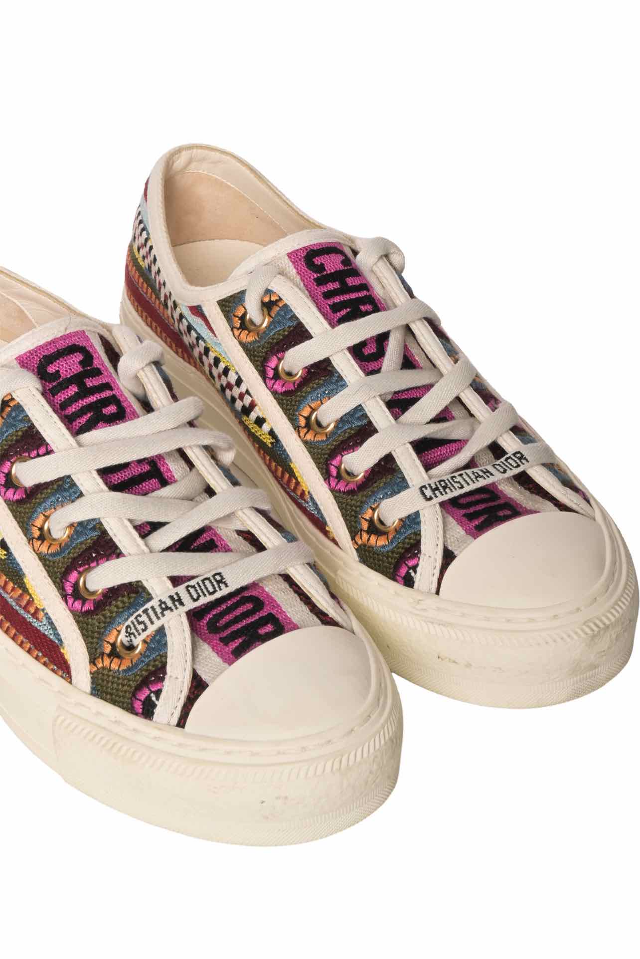 Christian Dior Size 37 Walk N' Dior Sneaker - Image 4