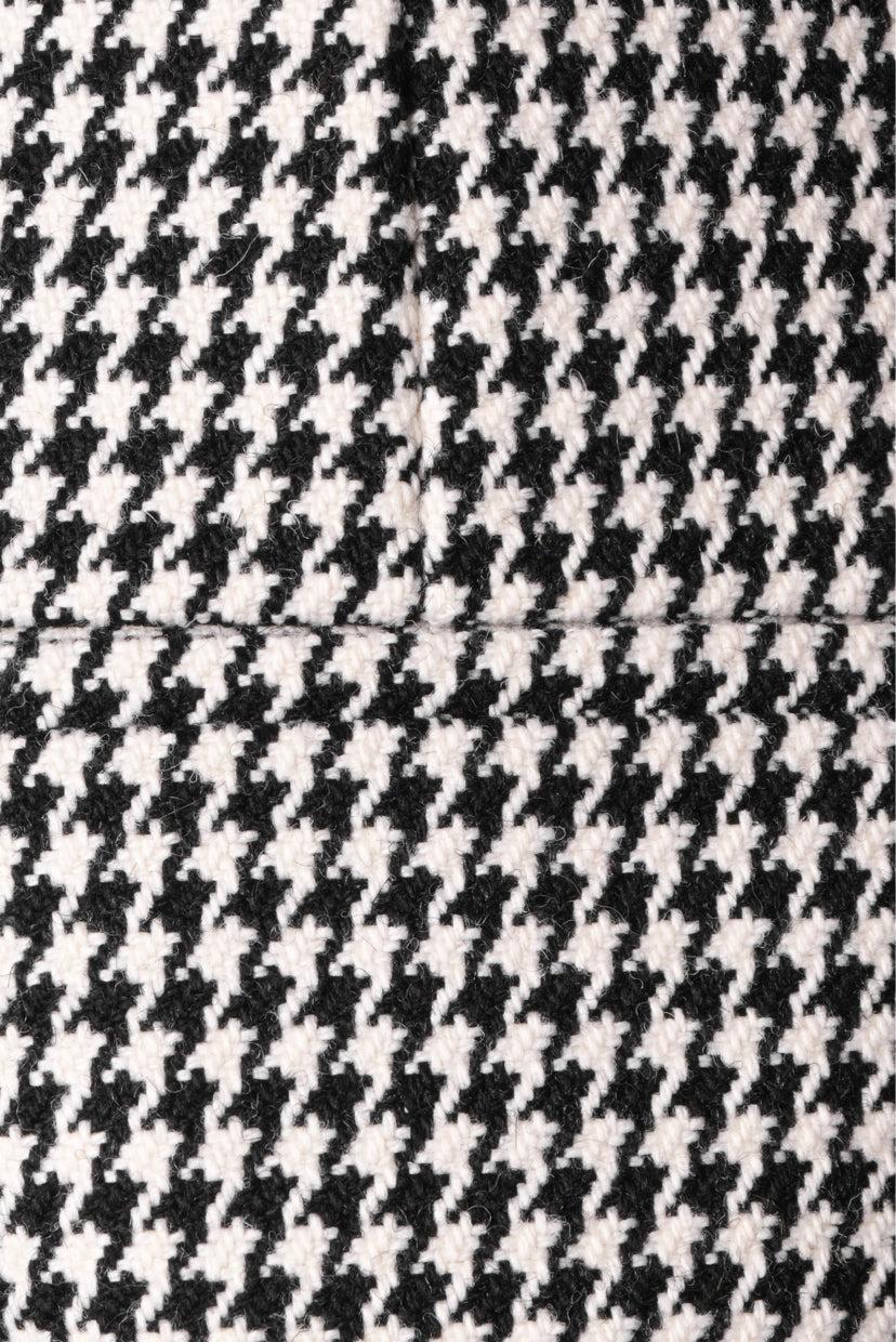 Christian Dior Size 4 Houndstooth Mini Skort - Image 3