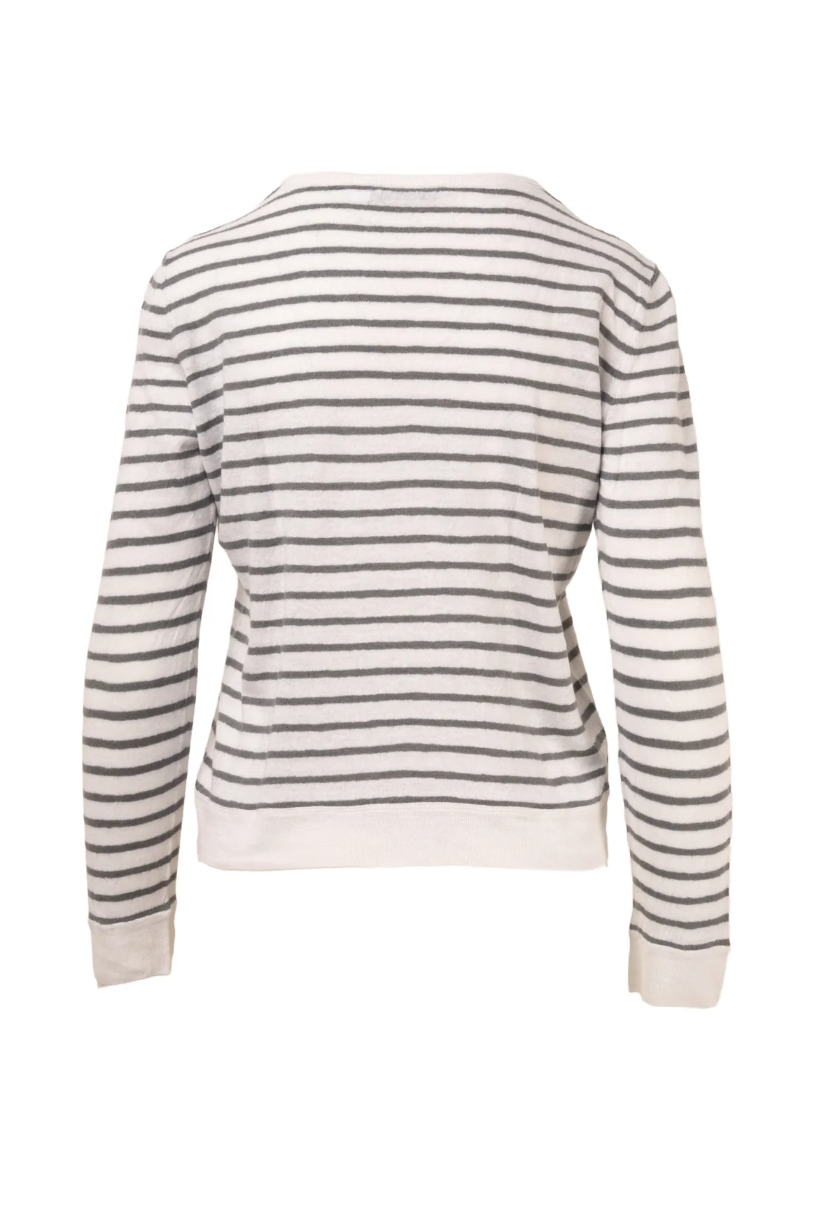 Christian Dior Size 4 J'Adior Cannes Linen Blend Striped Pullover Sweater - Image 2