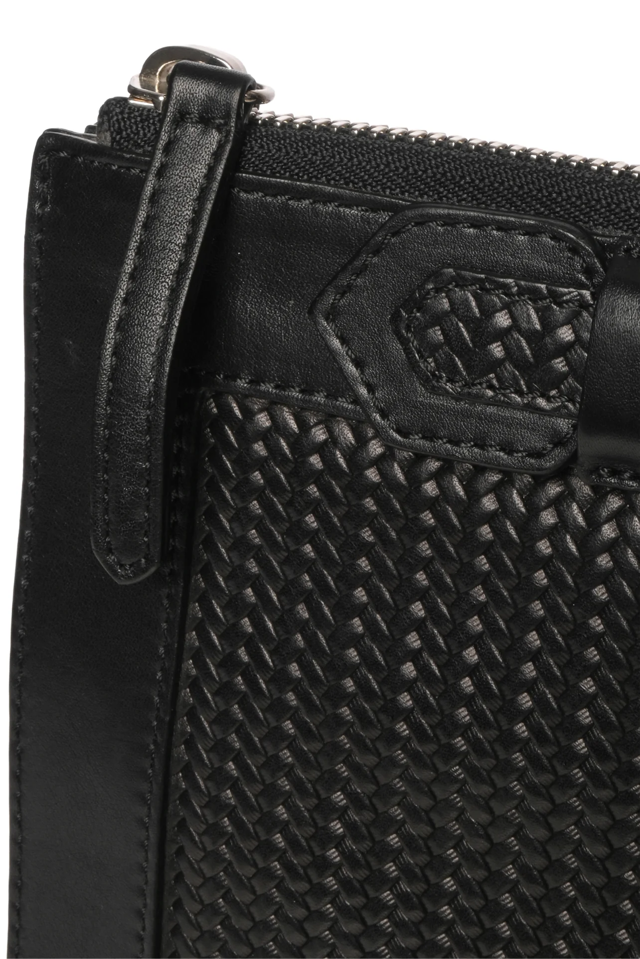 Christian Louboutin Woven Leather Large Pouch - Image 3