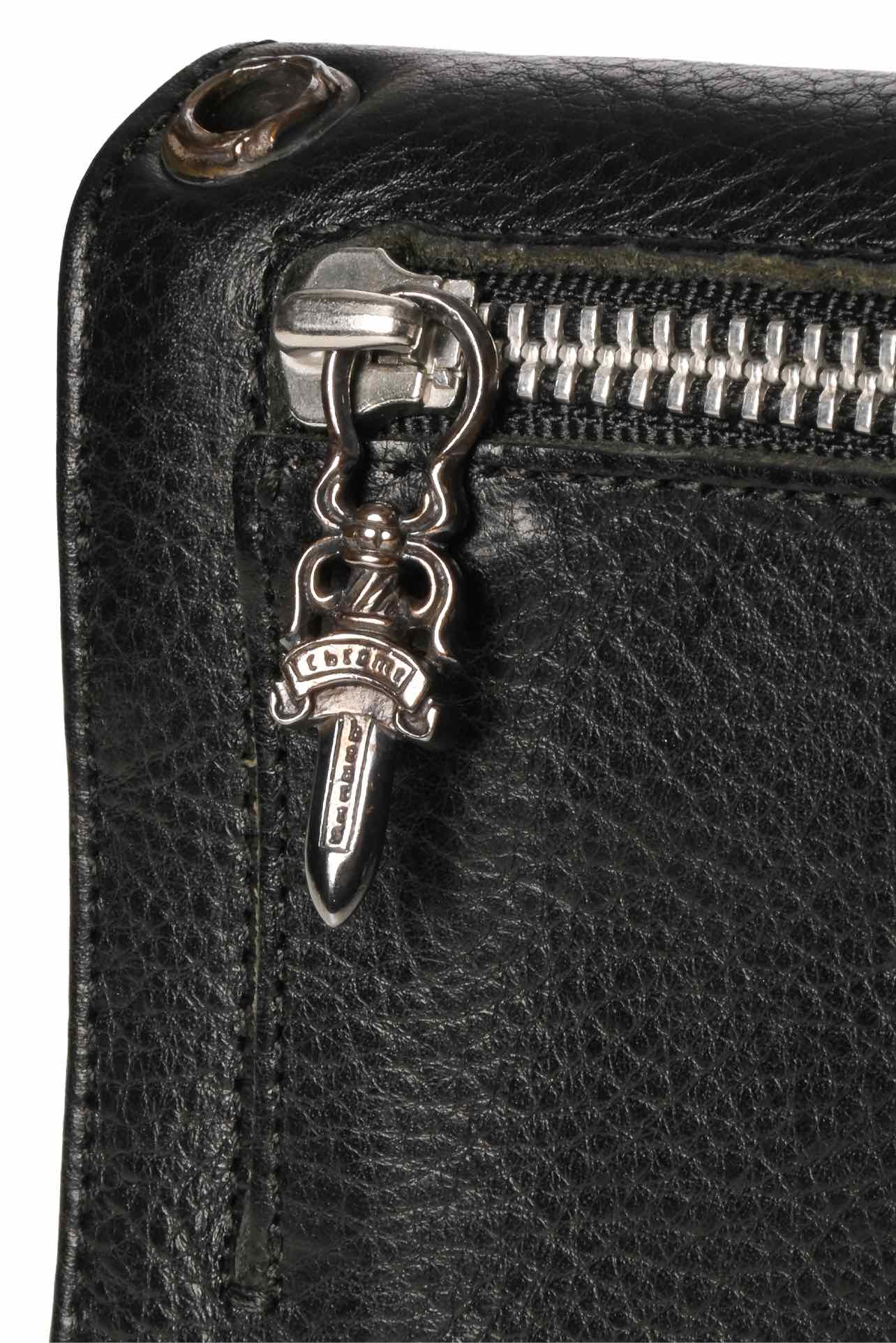 Chrome Hearts Men's Snap Wave Wallet - Image 4
