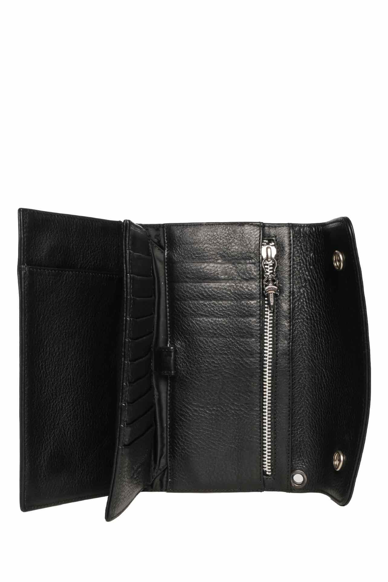 Chrome Hearts Men's Snap Wave Wallet - Image 5
