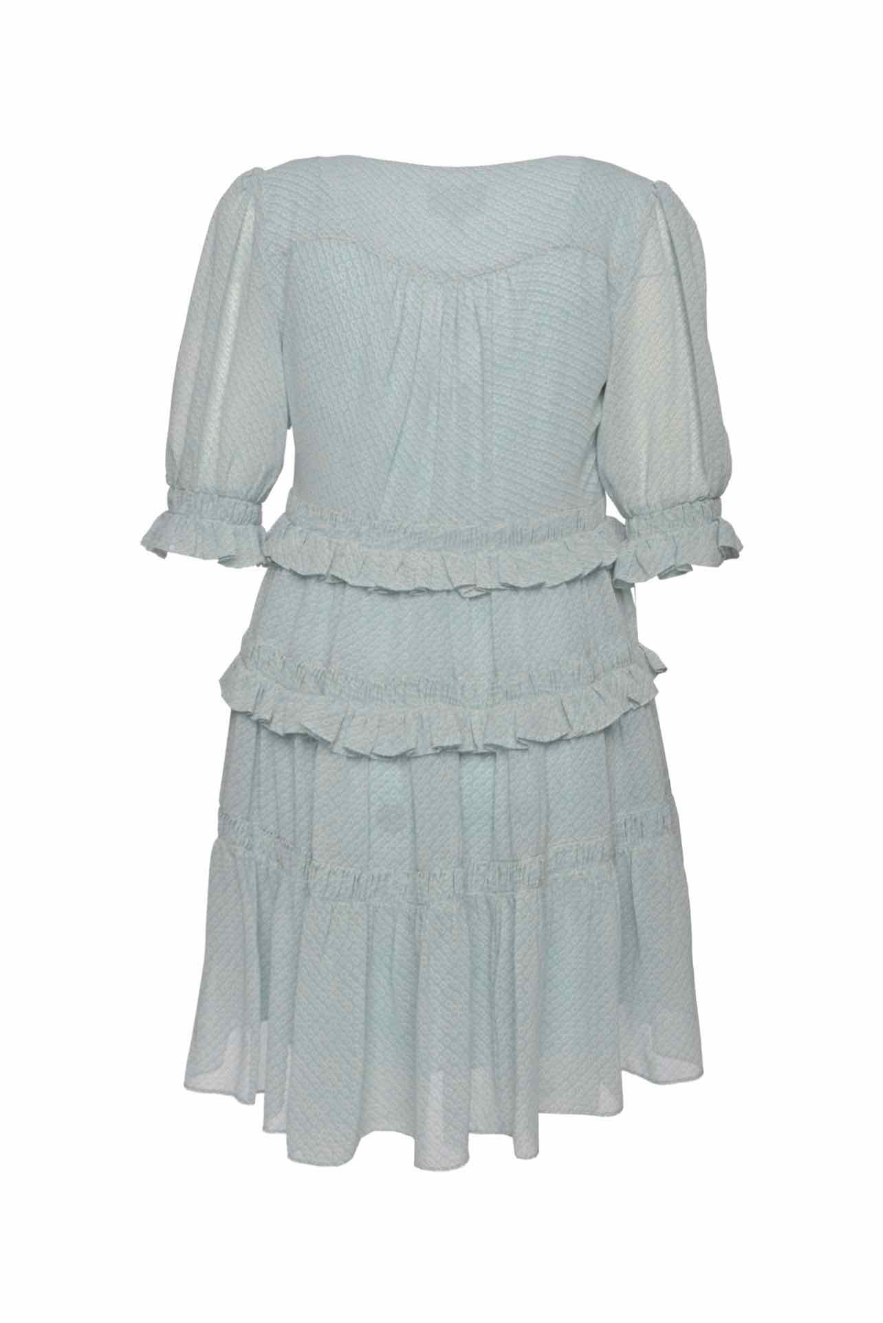 cinq a sept Size 0 Tiered Pattern Dress - Image 2