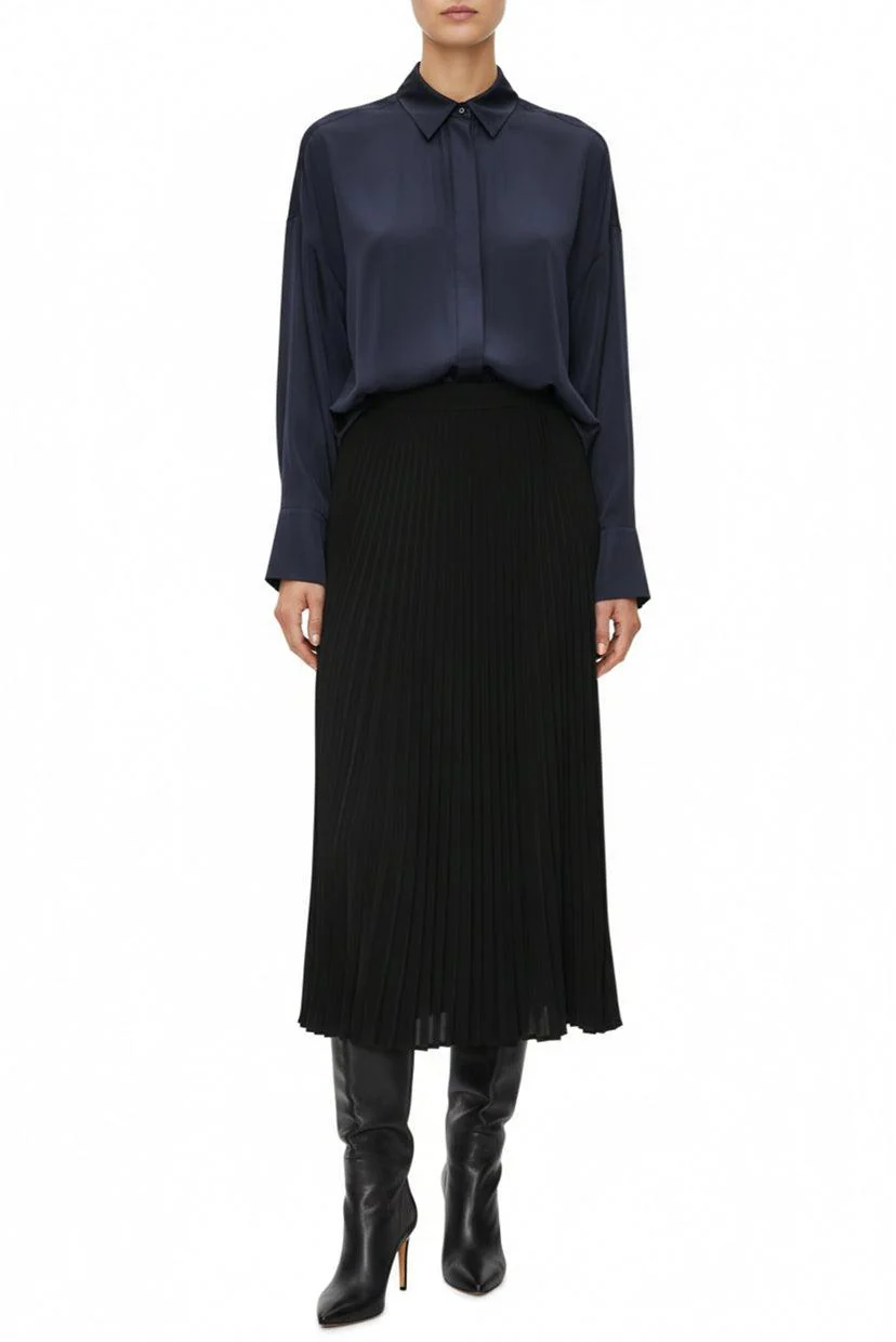Co Size L Pleated Mini Skirt - Image 2