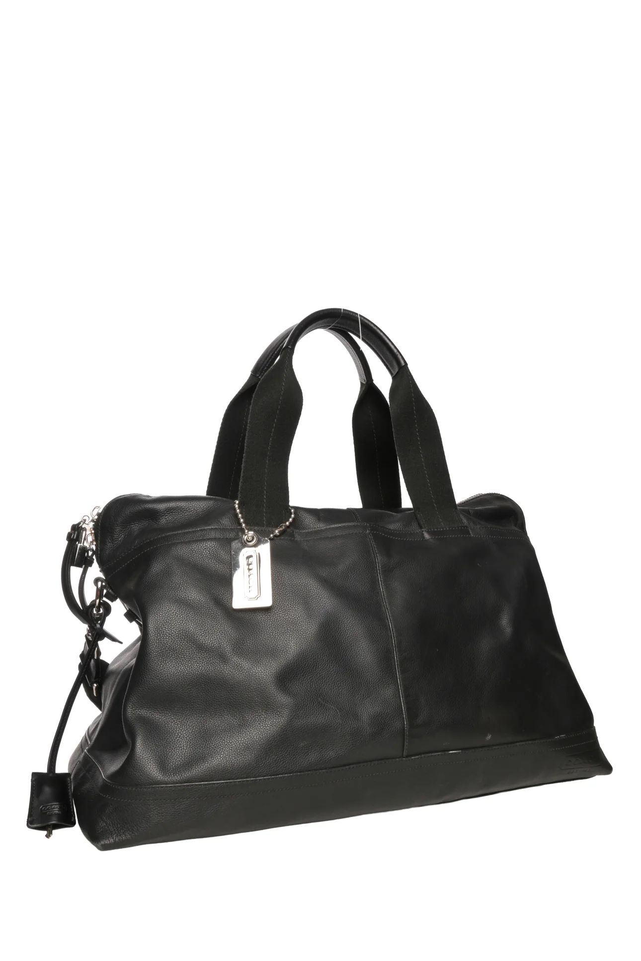Coach Large Leather Duffle Bag - Image 2