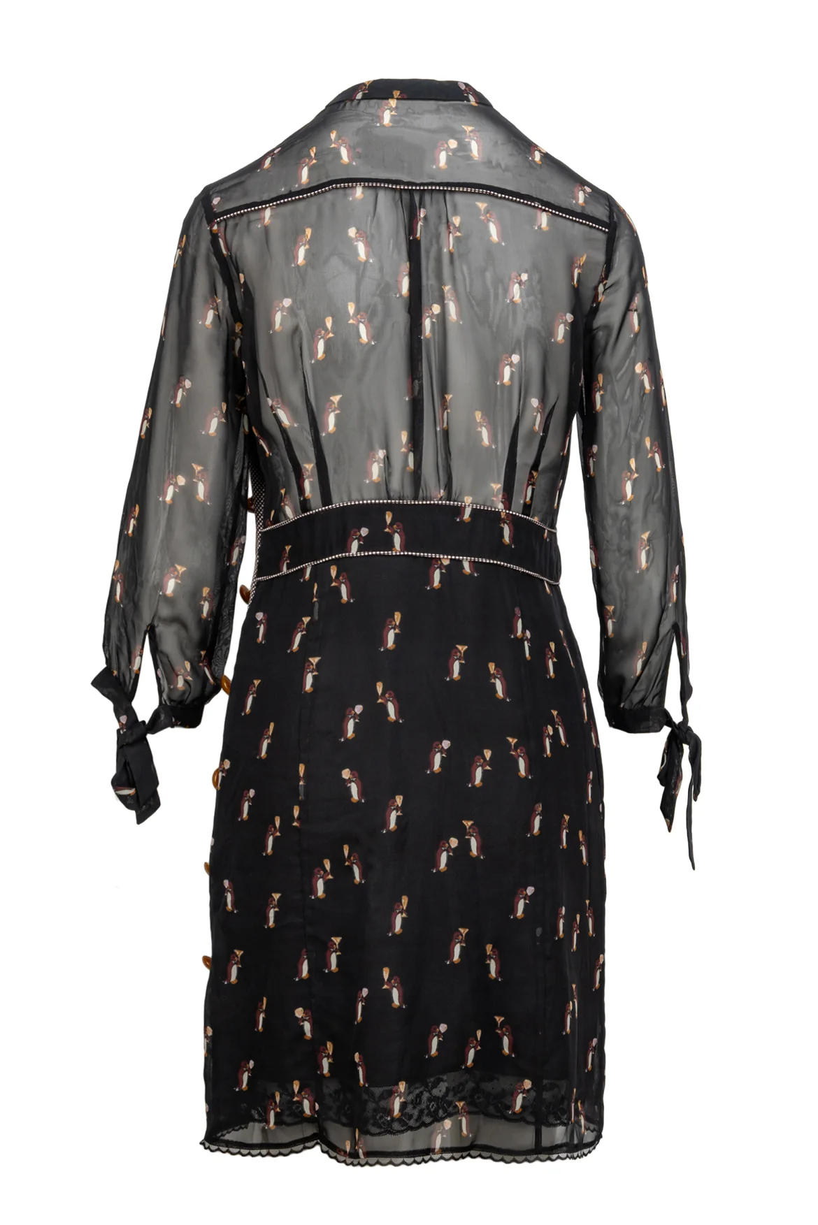 Coach Size 4 Penguin Print Dress - Image 2