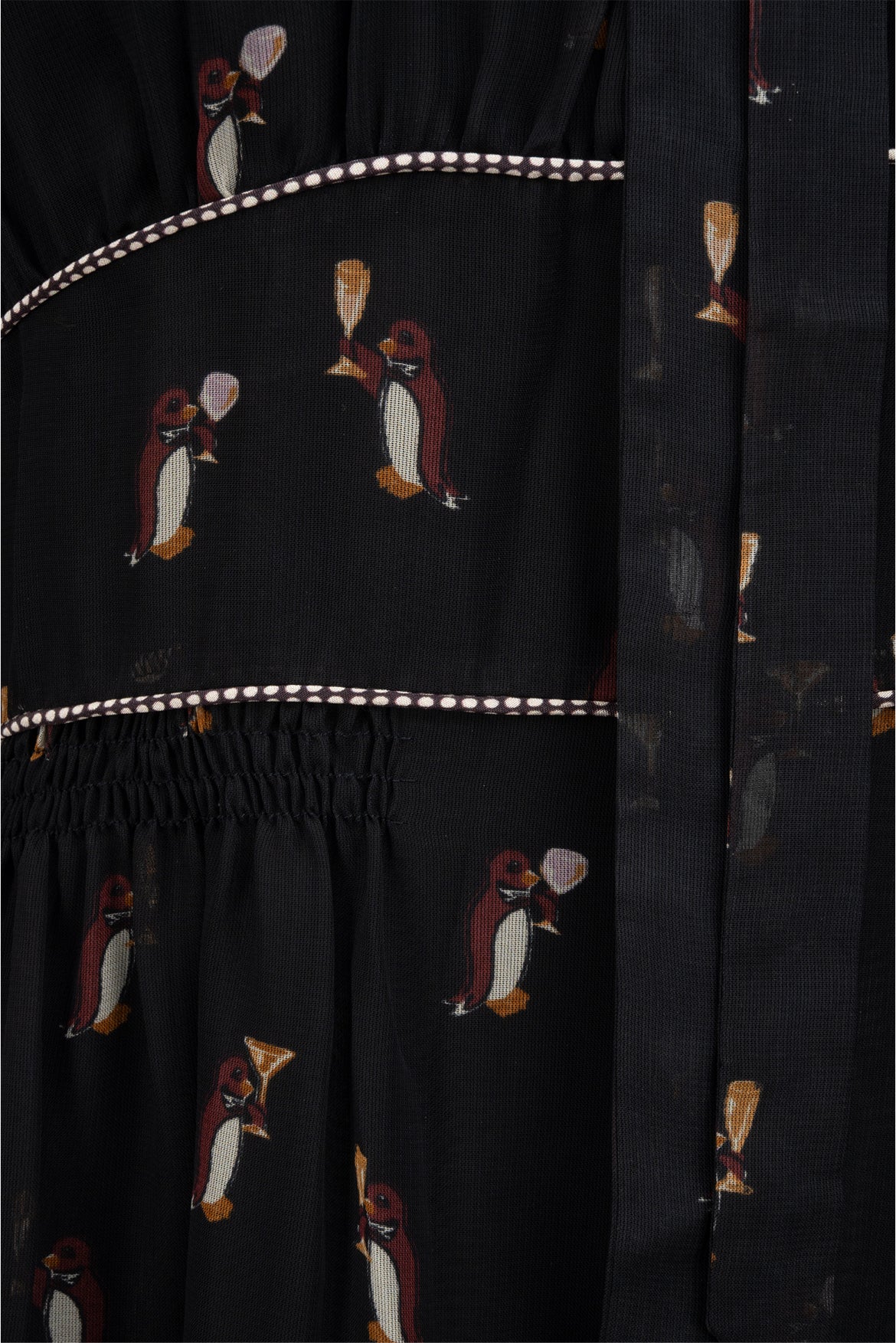 Coach Size 4 Penguin Print Dress - Image 3
