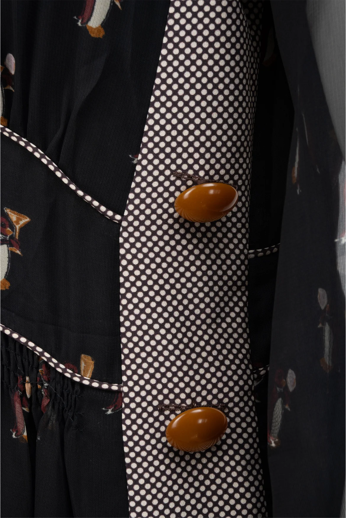 Coach Size 4 Penguin Print Dress - Image 4