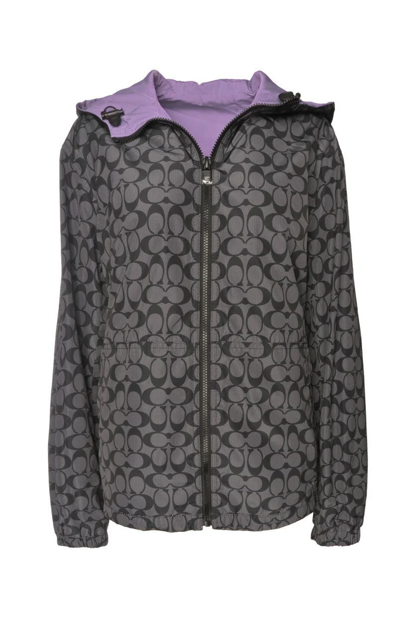 Coach Size M Reversible Windbreaker - Image 4