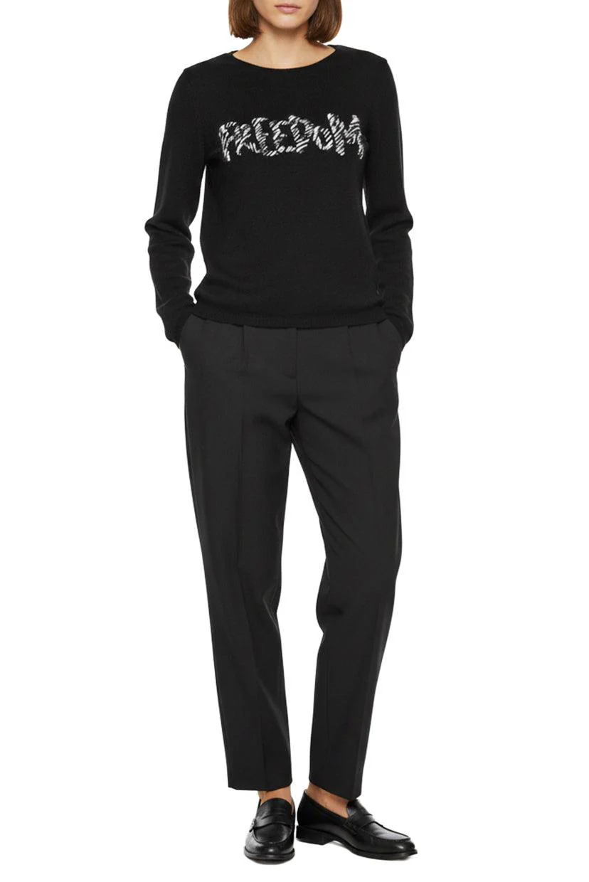 Comme Des Garcons Size XS/S Freedom Embroidered Sweater - Image 2