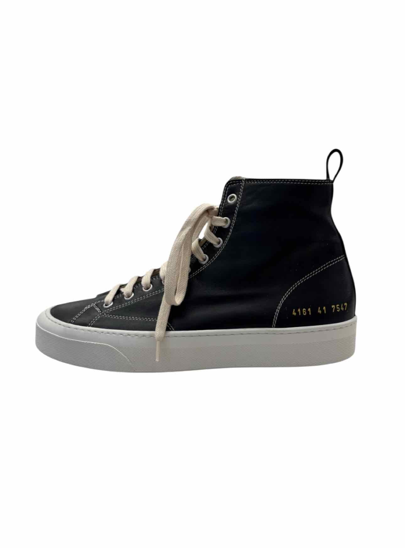 Common Projects Tournament High Leather Size 41 Sneaker - Image 3