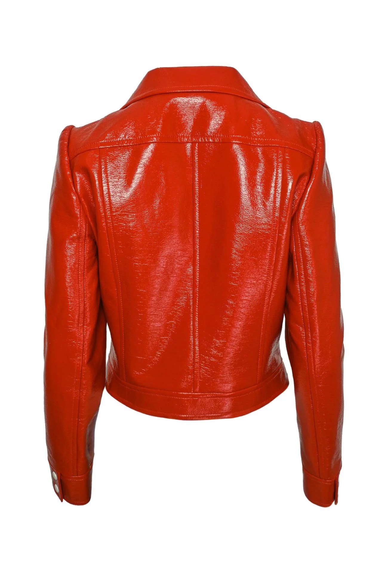 Courreges Size 10 Re-Edition Vinyl Jacket - Image 2