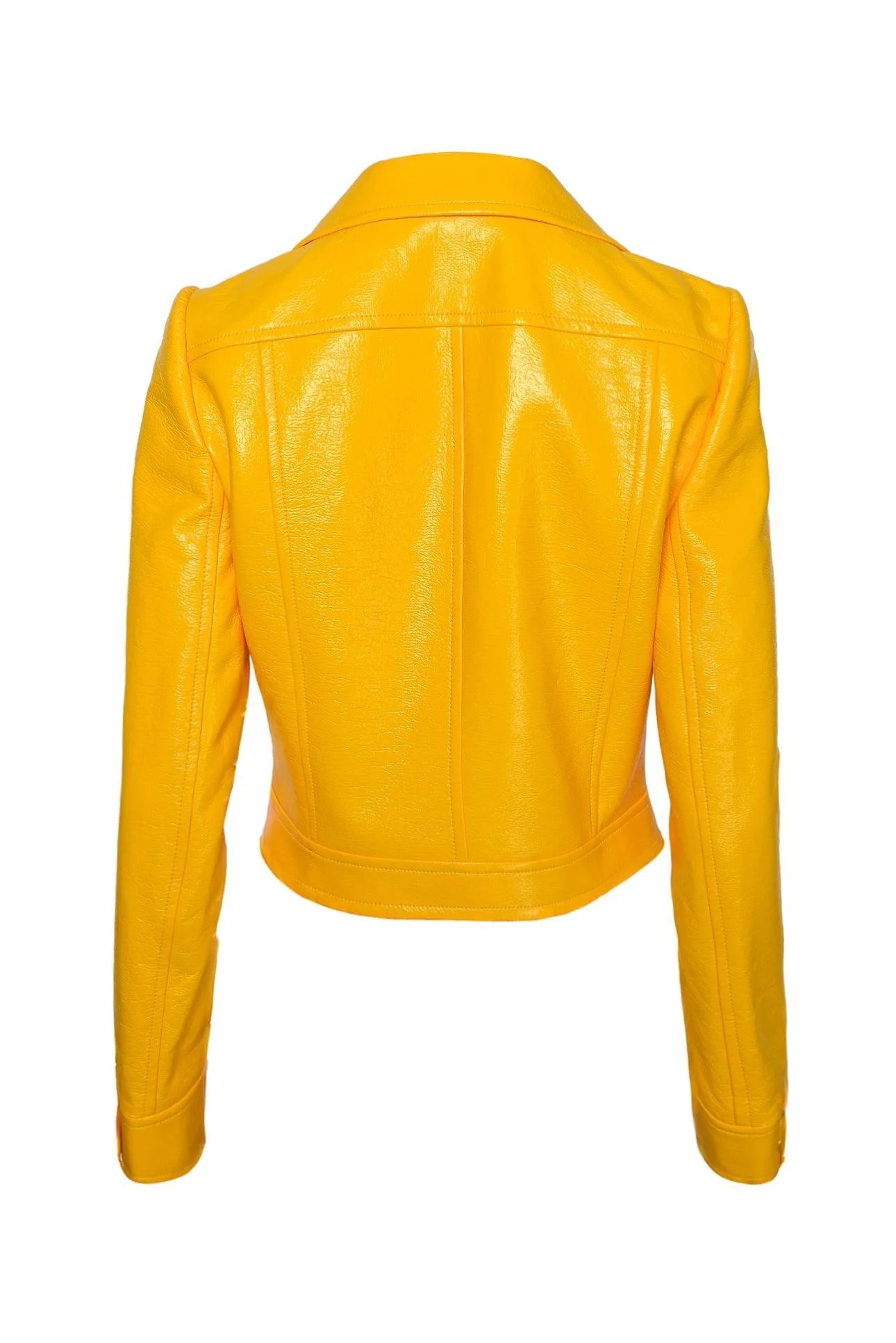 Courreges Size 8 Re-Edition Vinyl Jacket - Image 2