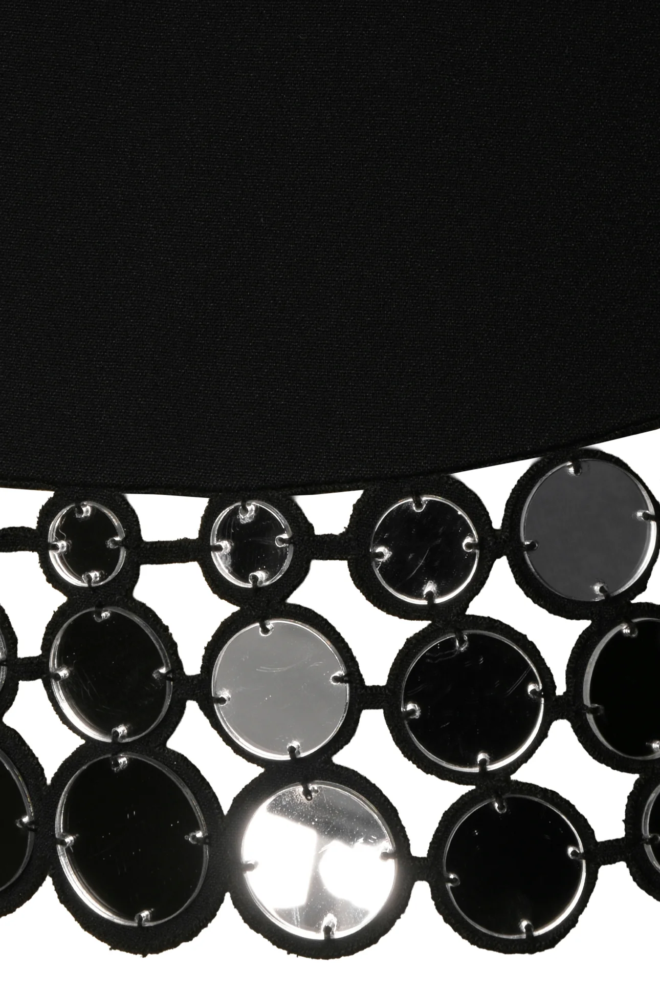 David Koma Size 14 Embellished Mini Skirt - Image 3