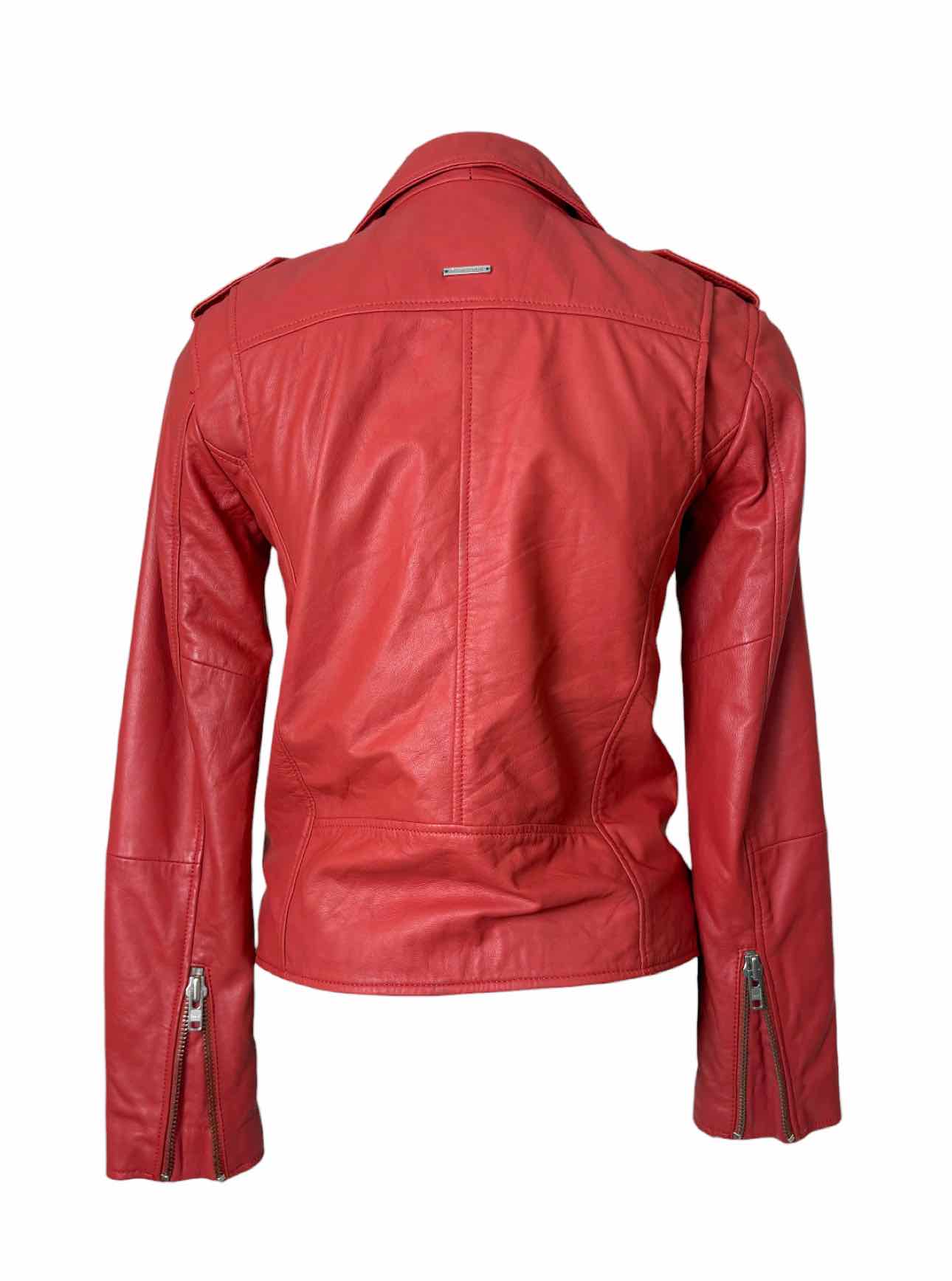 Deadwood Size 38 Leather Moto Jacket - Image 2